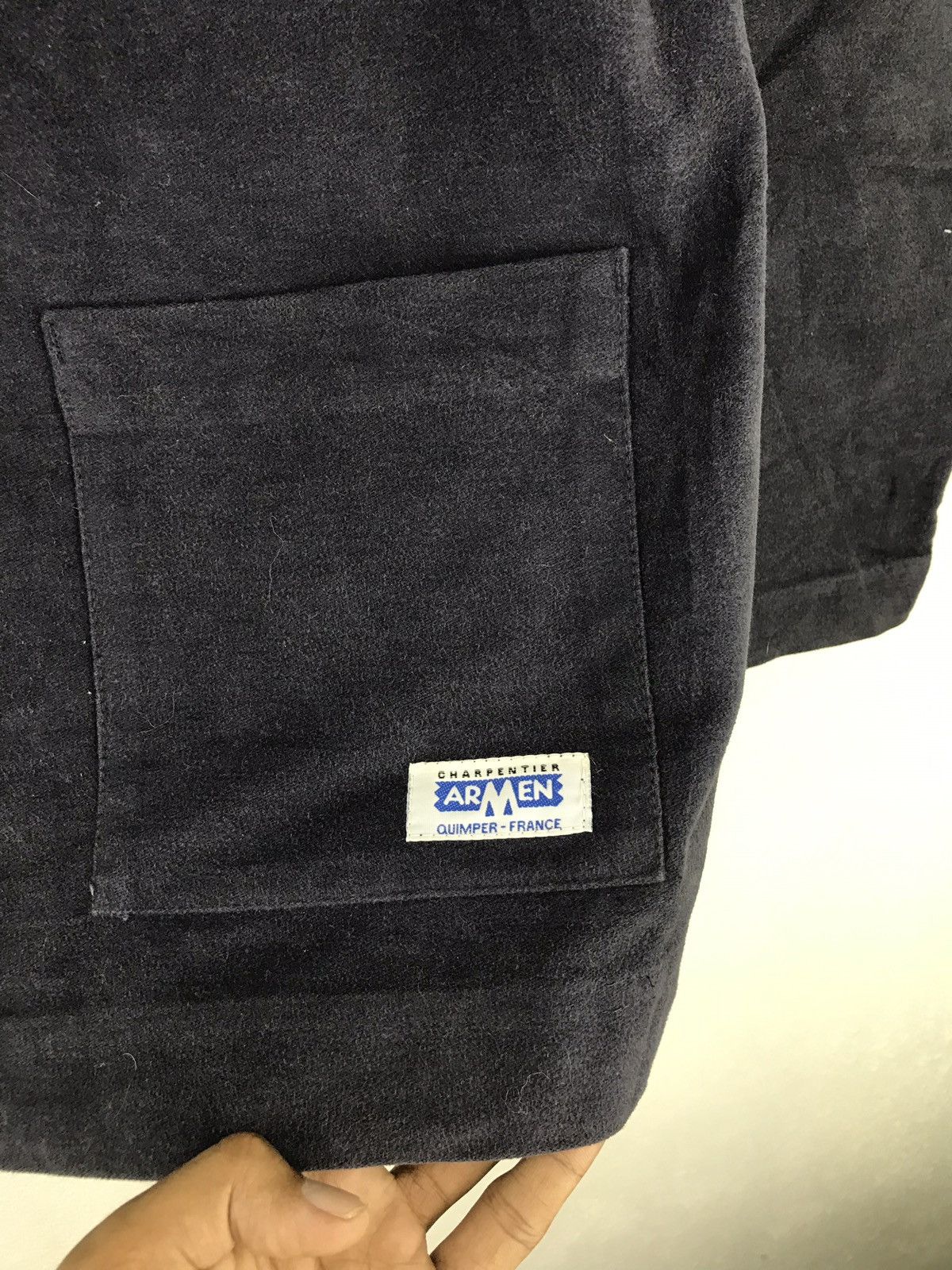 Indigo 🔊🔥FINAL DROP🔥CHARPENTIER ARMEN ANORAK QUIPER NAVY BLUE Size US M / EU 48-50 / 2 - 7 Thumbnail