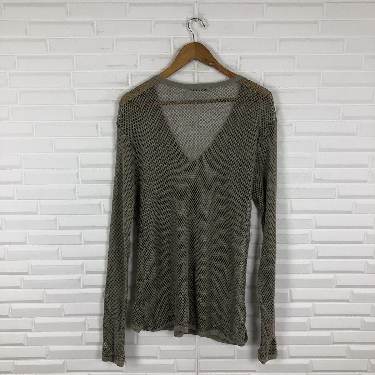 Japanese Brand NET TANK TOP SLEEVELESS TOCTOC MILITARY COLLECTION Size US M / EU 48-50 / 2 - 6 Thumbnail