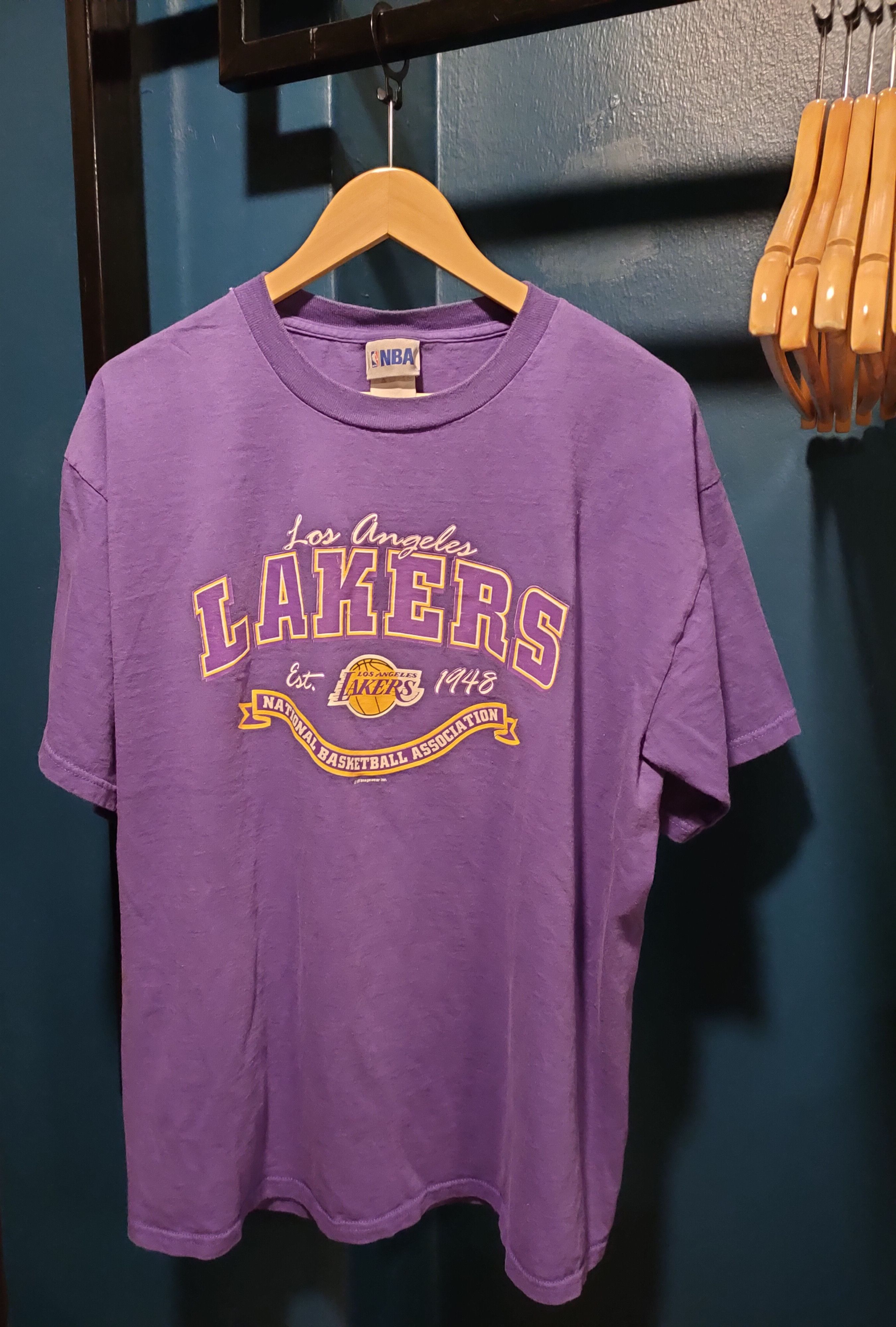 NBA ❎ LA Lakers NBA Tee Size US XL / EU 56 / 4 - 1 Thumbnail