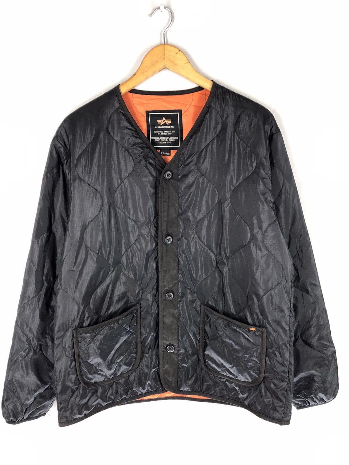 Alpha Industries 🔥ALPHA INDUSTRIES QUILTED LINER JACKET Size US M / EU 48-50 / 2 - 5 Thumbnail