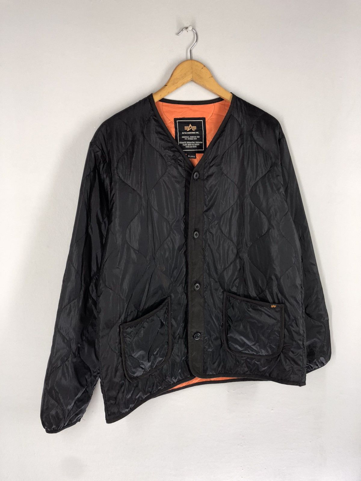 Alpha Industries 🔥ALPHA INDUSTRIES QUILTED LINER JACKET Size US M / EU 48-50 / 2 - 3 Thumbnail