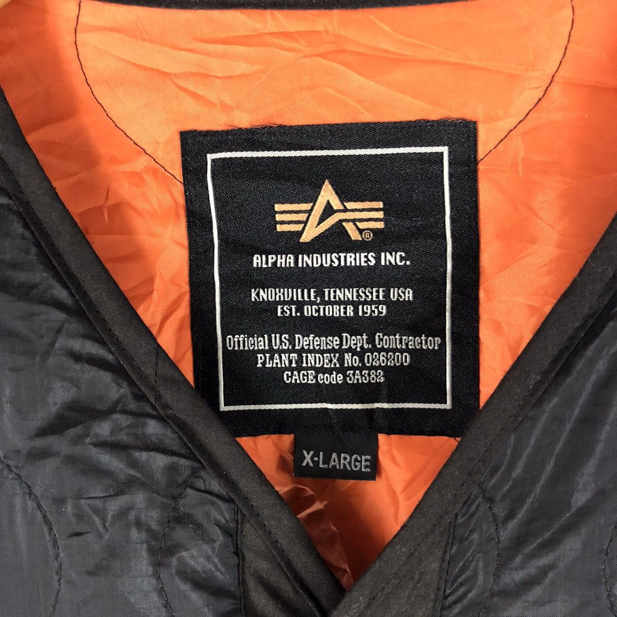 Alpha Industries 🔥ALPHA INDUSTRIES QUILTED LINER JACKET Size US M / EU 48-50 / 2 - 8 Thumbnail