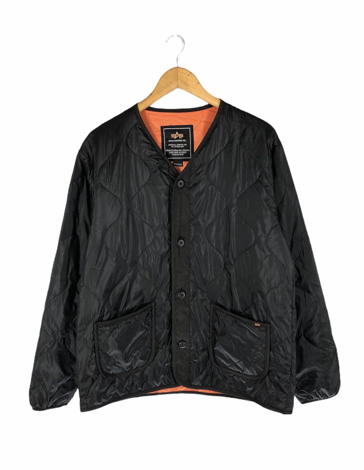 Alpha Industries 🔥ALPHA INDUSTRIES QUILTED LINER JACKET Size US M / EU 48-50 / 2 - 1 Thumbnail