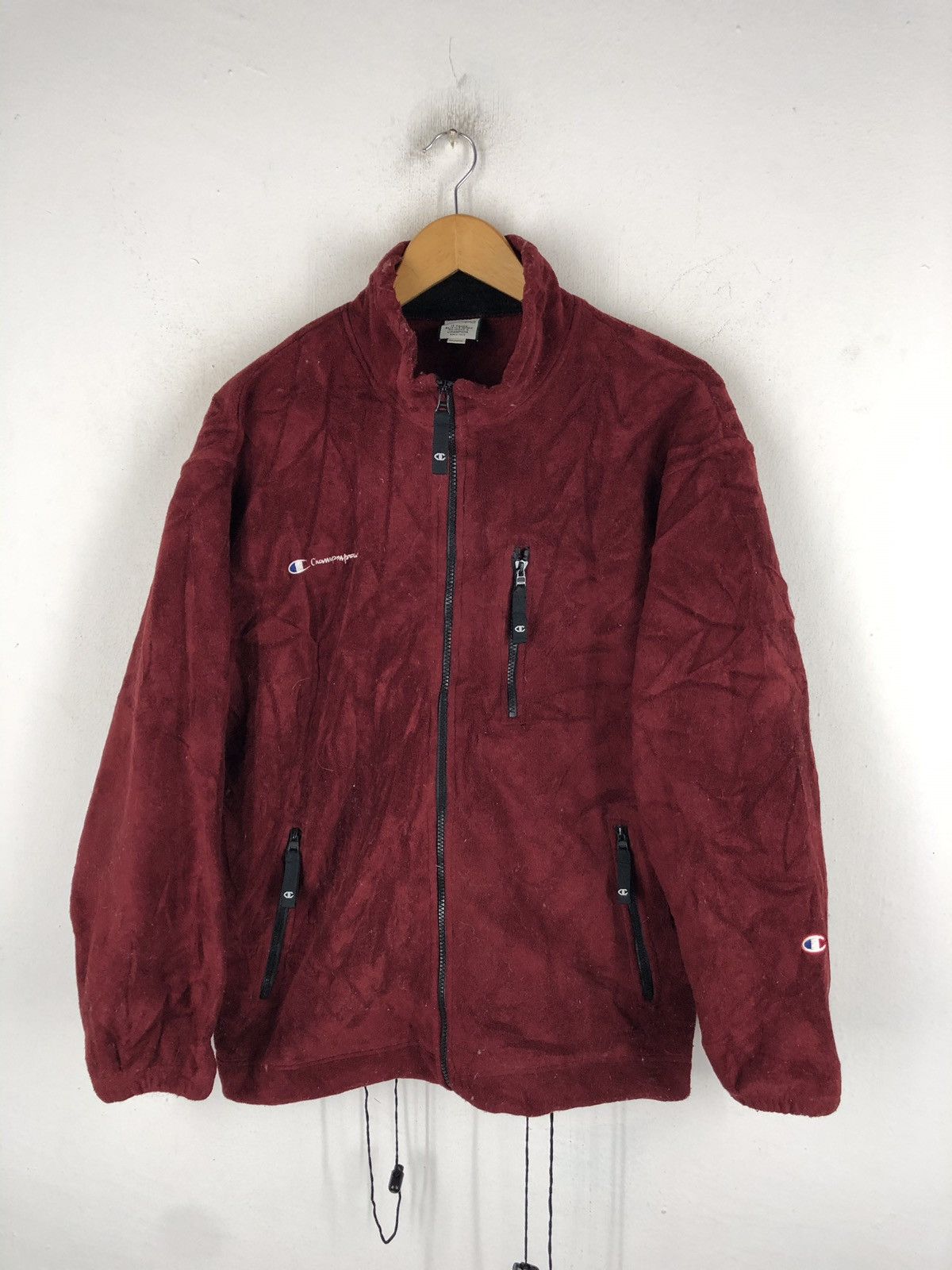 Champion × Vintage Rare vintage champion fleece jacket nice design Size US M / EU 48-50 / 2 - 5 Thumbnail