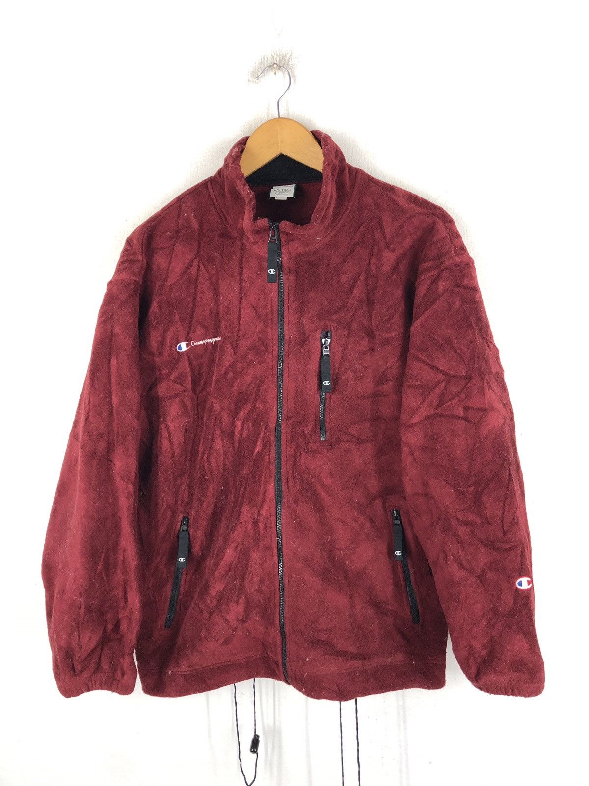 Champion × Vintage Rare vintage champion fleece jacket nice design Size US M / EU 48-50 / 2 - 2 Thumbnail