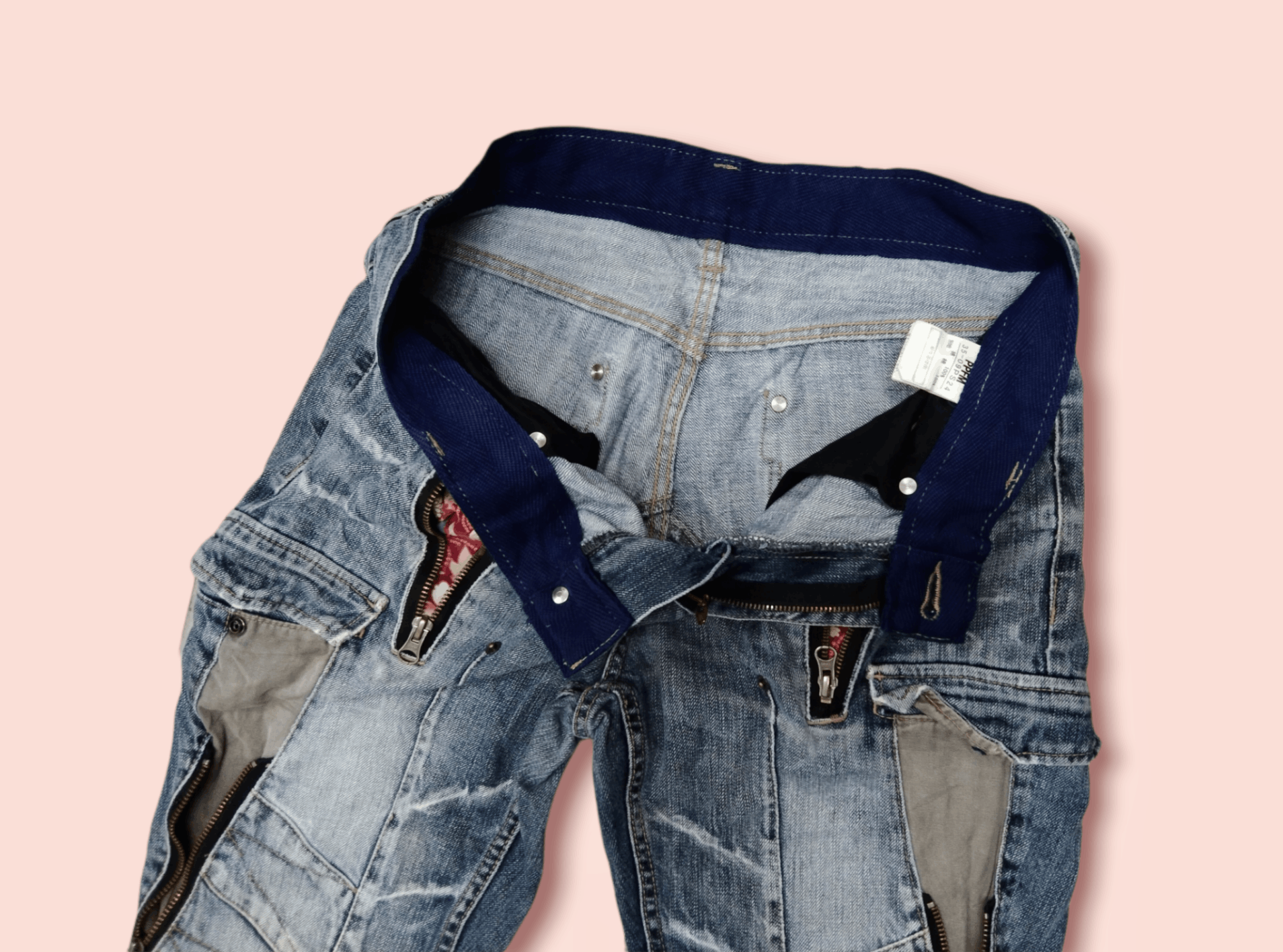 PPFM × Seditionaries PPFM BIKERS DENIM Size US 32 / EU 48 - 19 Thumbnail