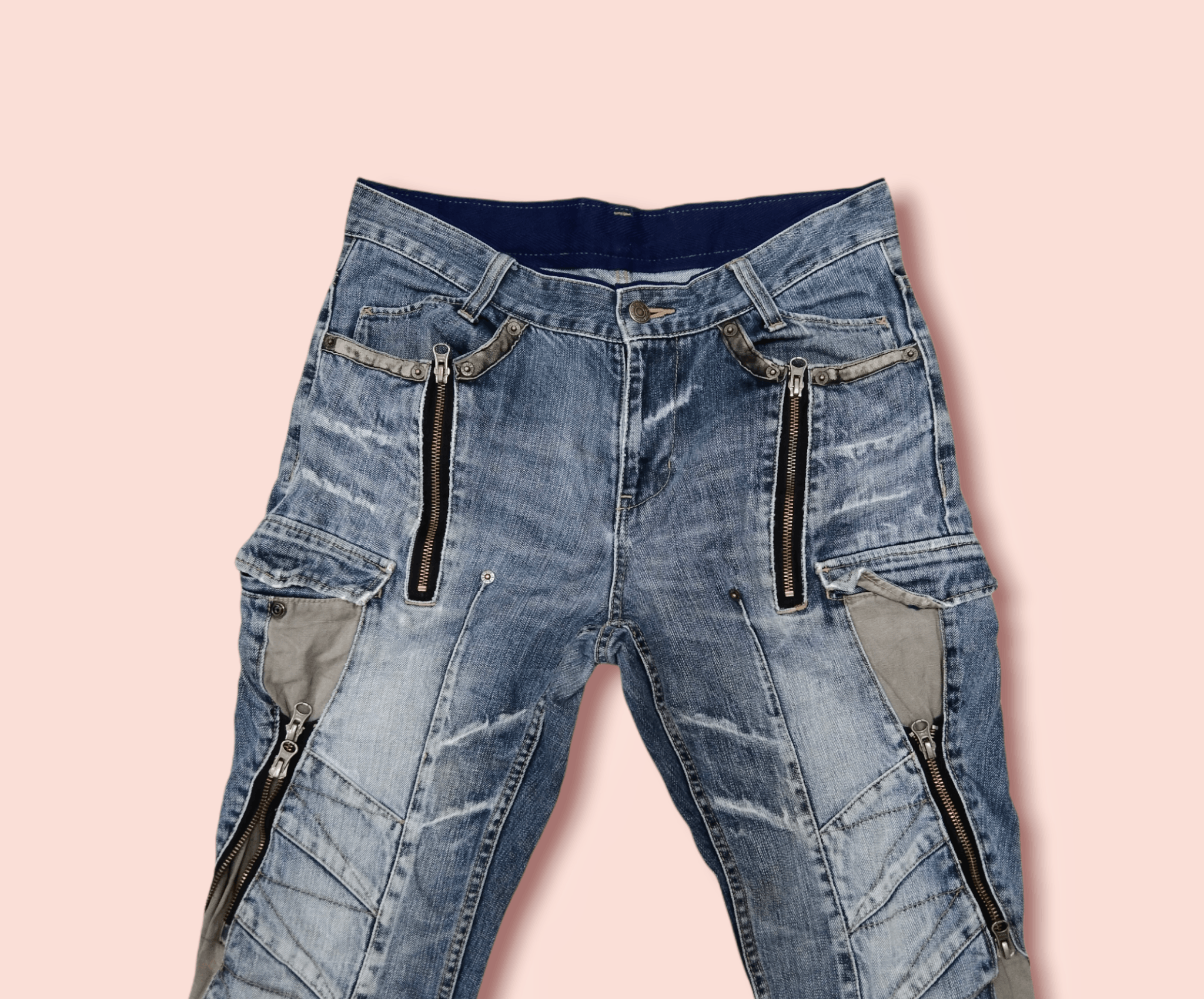 PPFM × Seditionaries PPFM BIKERS DENIM Size US 32 / EU 48 - 17 Thumbnail