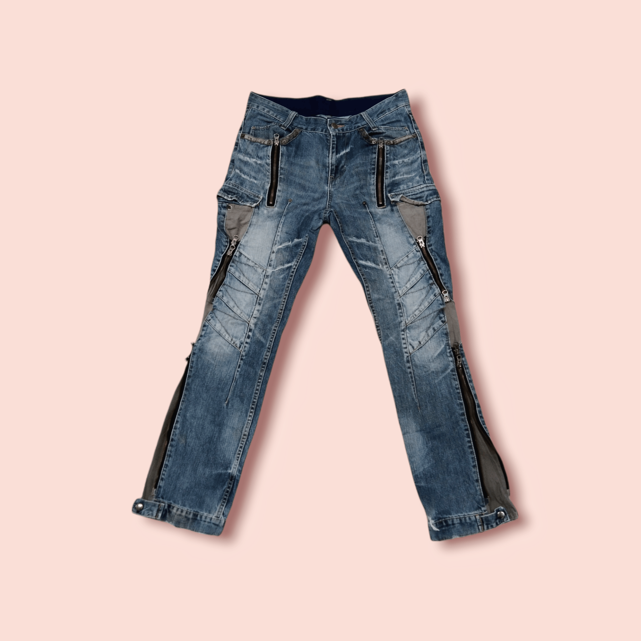PPFM × Seditionaries PPFM BIKERS DENIM Size US 32 / EU 48 - 1 Thumbnail