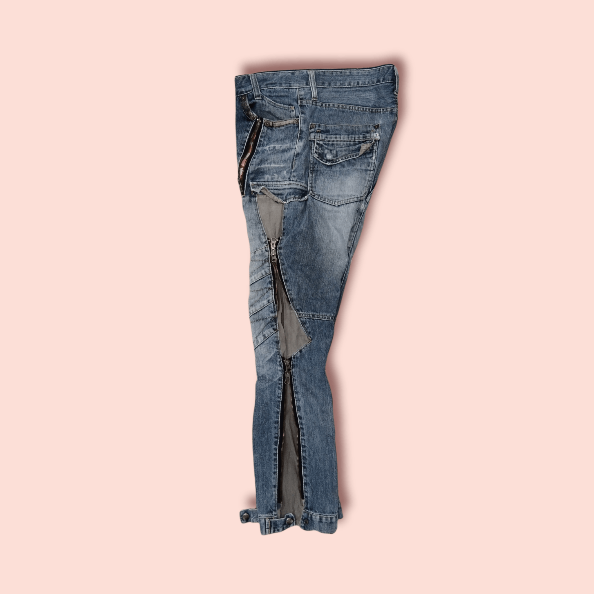 PPFM × Seditionaries PPFM BIKERS DENIM Size US 32 / EU 48 - 6 Thumbnail