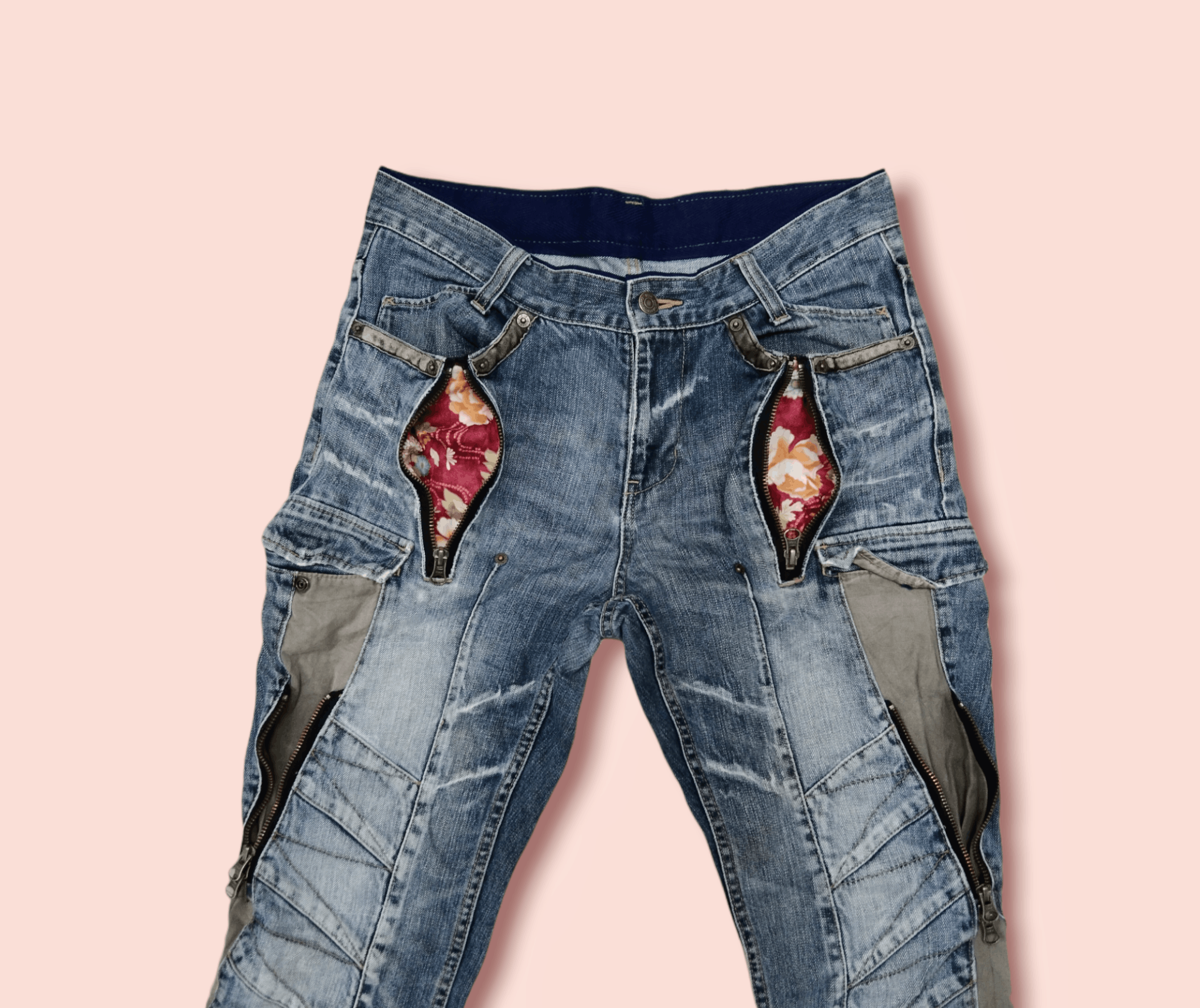 PPFM × Seditionaries PPFM BIKERS DENIM Size US 32 / EU 48 - 18 Thumbnail