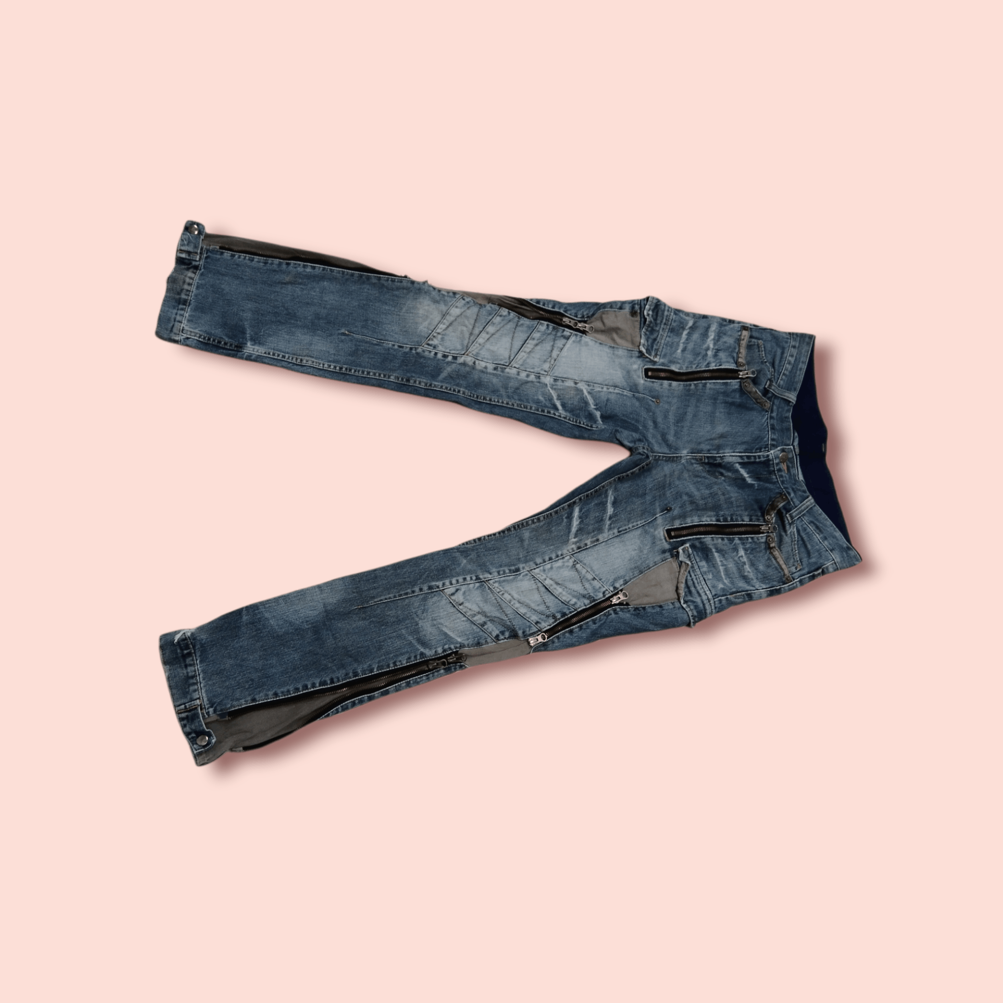 PPFM × Seditionaries PPFM BIKERS DENIM Size US 32 / EU 48 - 7 Thumbnail