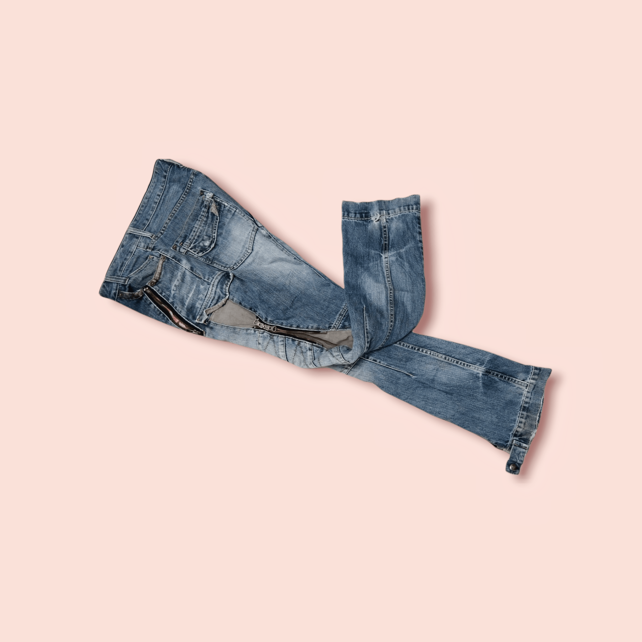 PPFM × Seditionaries PPFM BIKERS DENIM Size US 32 / EU 48 - 9 Thumbnail