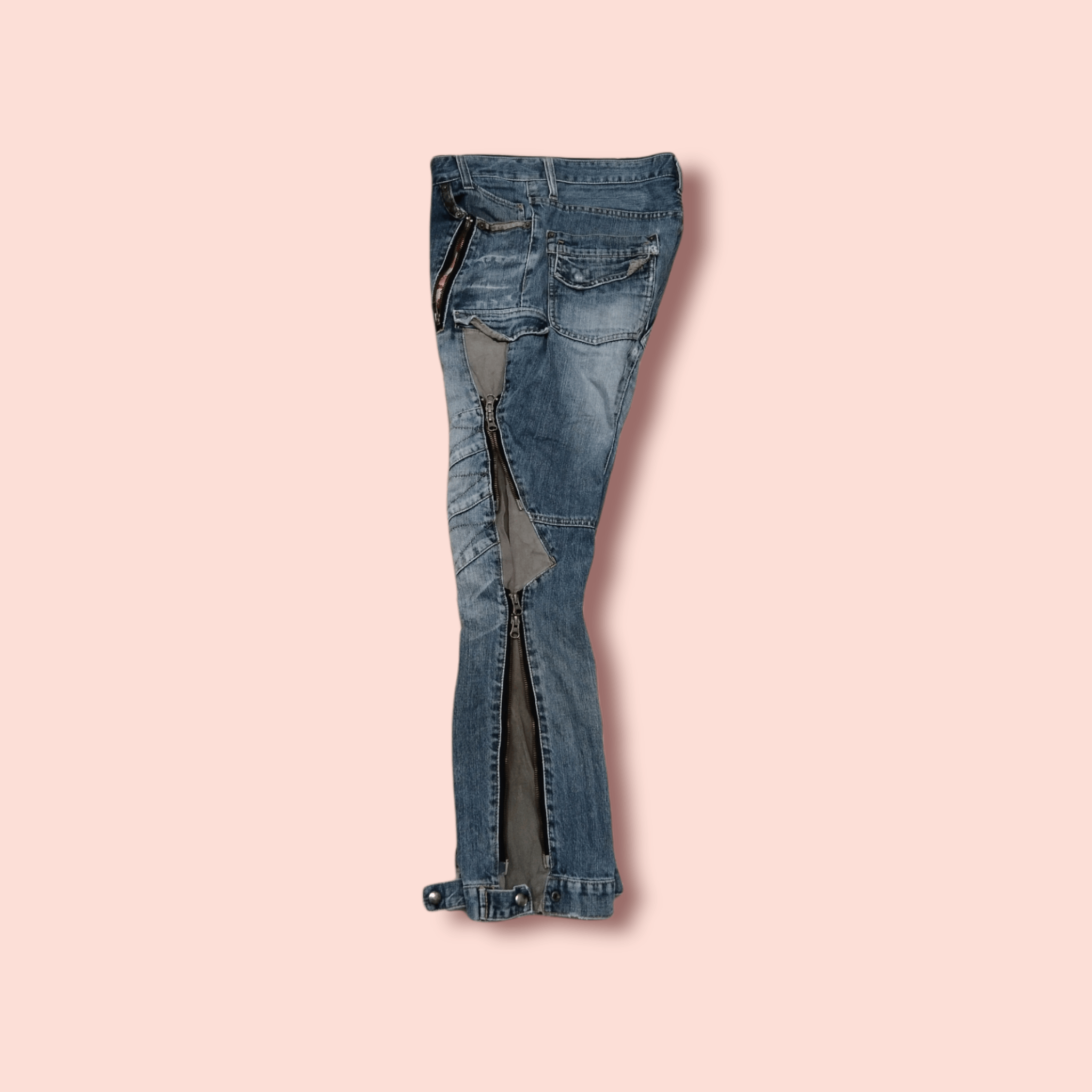 PPFM × Seditionaries PPFM BIKERS DENIM Size US 32 / EU 48 - 5 Thumbnail