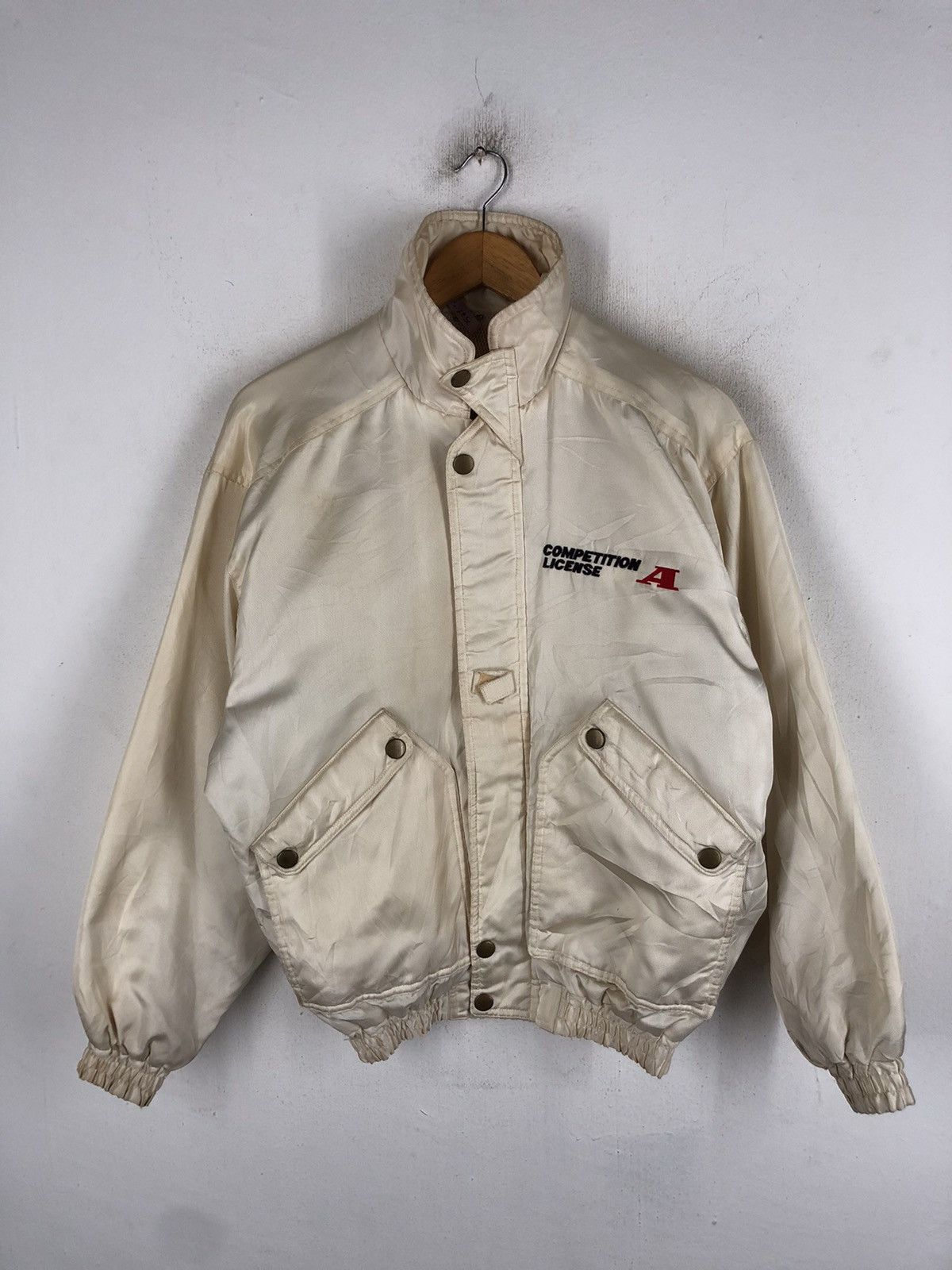 Japanese Brand RARE VINTAGE COMPETITION LICENSE RACING TEAM GRAND PRIX Size US L / EU 52-54 / 3 - 2 Thumbnail