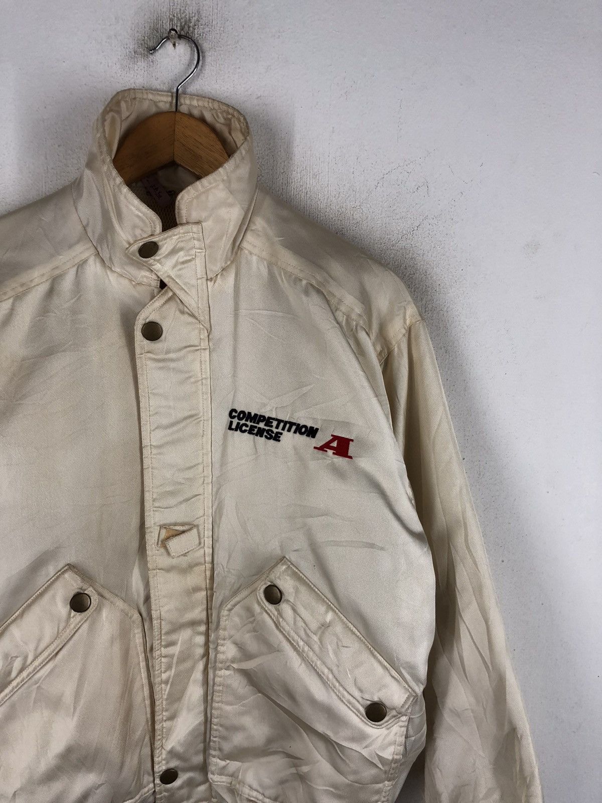 Japanese Brand RARE VINTAGE COMPETITION LICENSE RACING TEAM GRAND PRIX Size US L / EU 52-54 / 3 - 5 Thumbnail