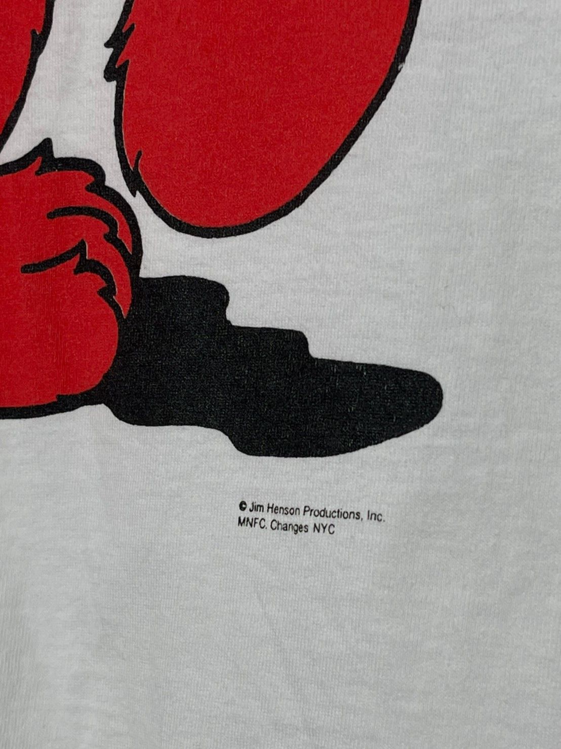 Cartoon Network Vintage 90s Elmo Heart Full Print (L) GTMC204 Size US L / EU 52-54 / 3 - 3 Thumbnail
