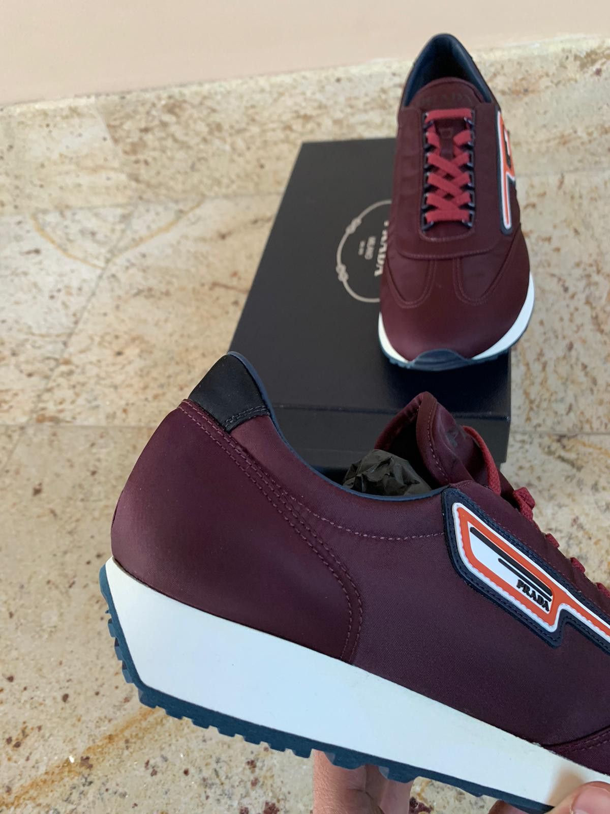 Prada Milano Trainer in Granato Size US 11 / EU 44 - 10 Thumbnail