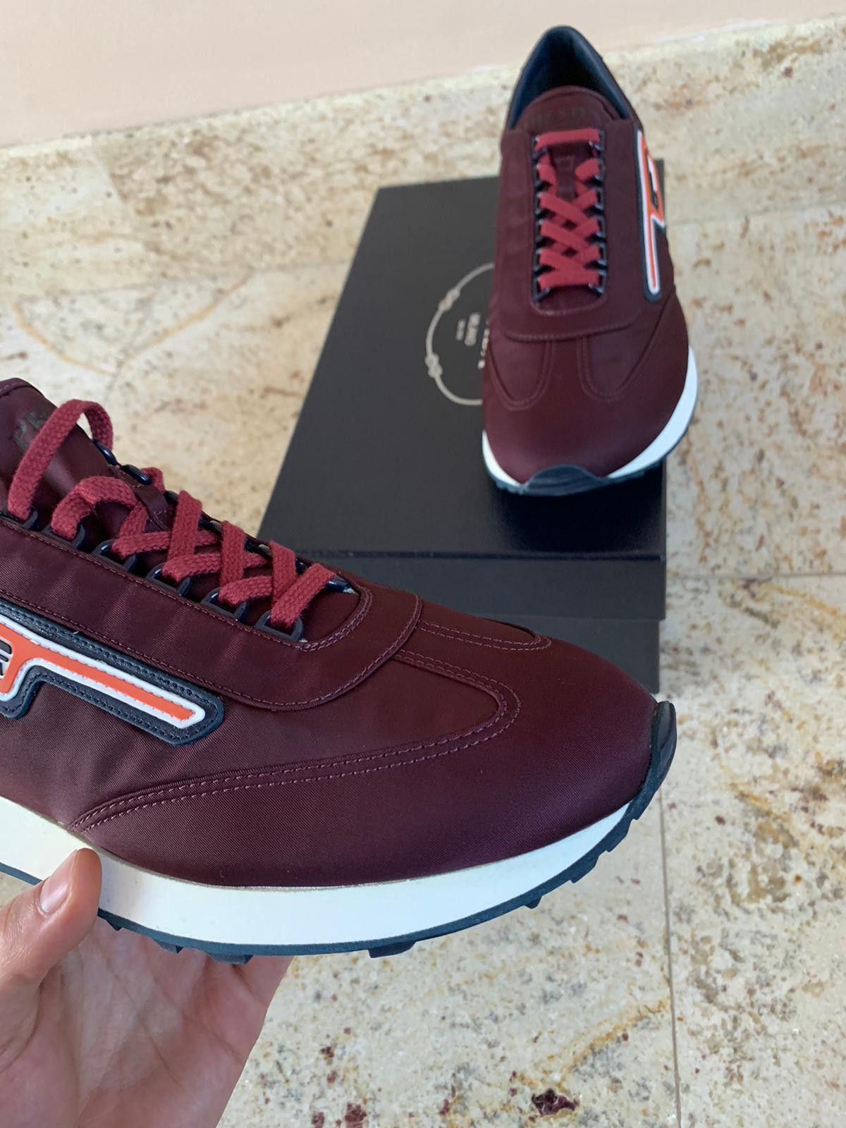 Prada Milano Trainer in Granato Size US 11 / EU 44 - 14 Thumbnail