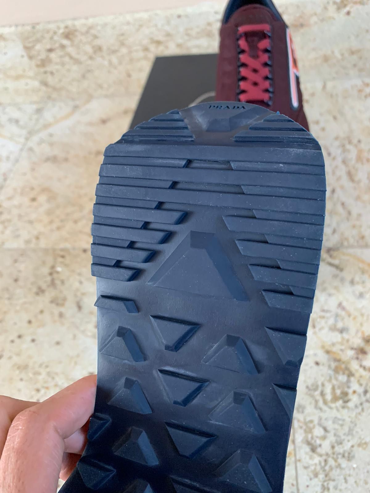 Prada Milano Trainer in Granato Size US 11 / EU 44 - 13 Thumbnail