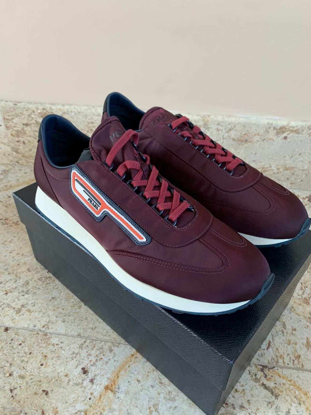 Prada Milano Trainer in Granato Size US 11 / EU 44 - 7 Thumbnail