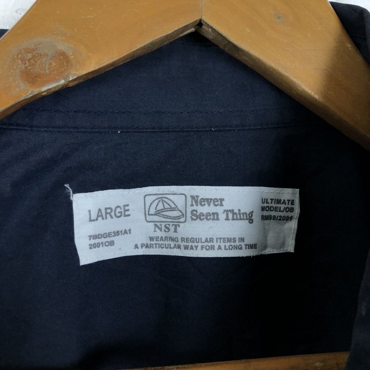 Japanese Brand DR RAPPER WORKER SHIRT BUTTON UPS RARE DESIGN Size US L / EU 52-54 / 3 - 11 Thumbnail
