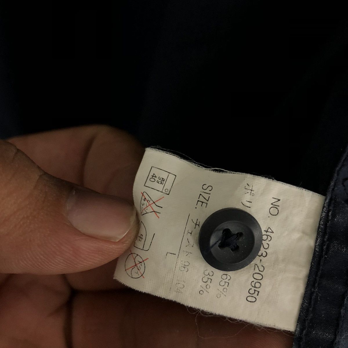 Japanese Brand DR RAPPER WORKER SHIRT BUTTON UPS RARE DESIGN Size US L / EU 52-54 / 3 - 12 Thumbnail
