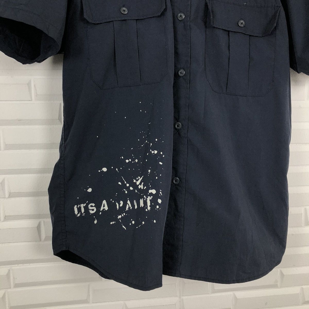 Japanese Brand DR RAPPER WORKER SHIRT BUTTON UPS RARE DESIGN Size US L / EU 52-54 / 3 - 6 Thumbnail