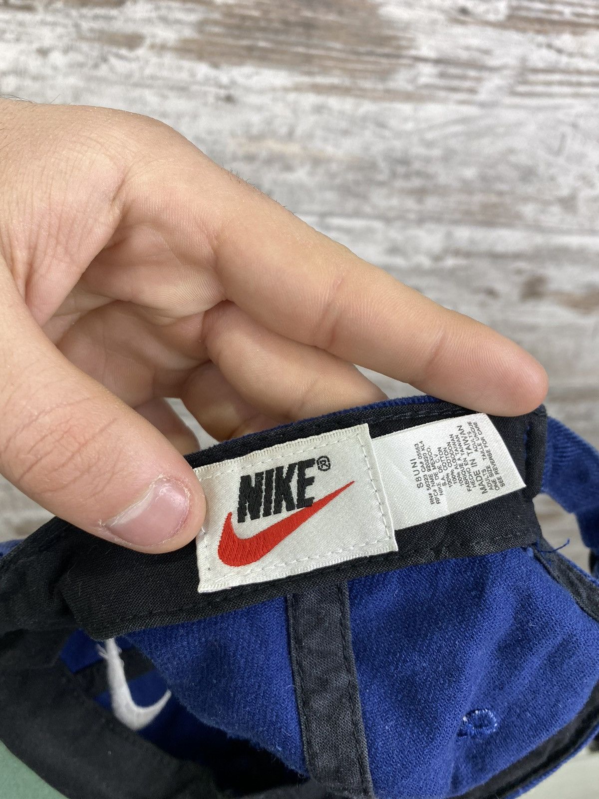 Nike × Vintage Mens Vintage Nike swoosh Cap big logo streetwear rare y2k tn Size ONE SIZE - 9 Thumbnail
