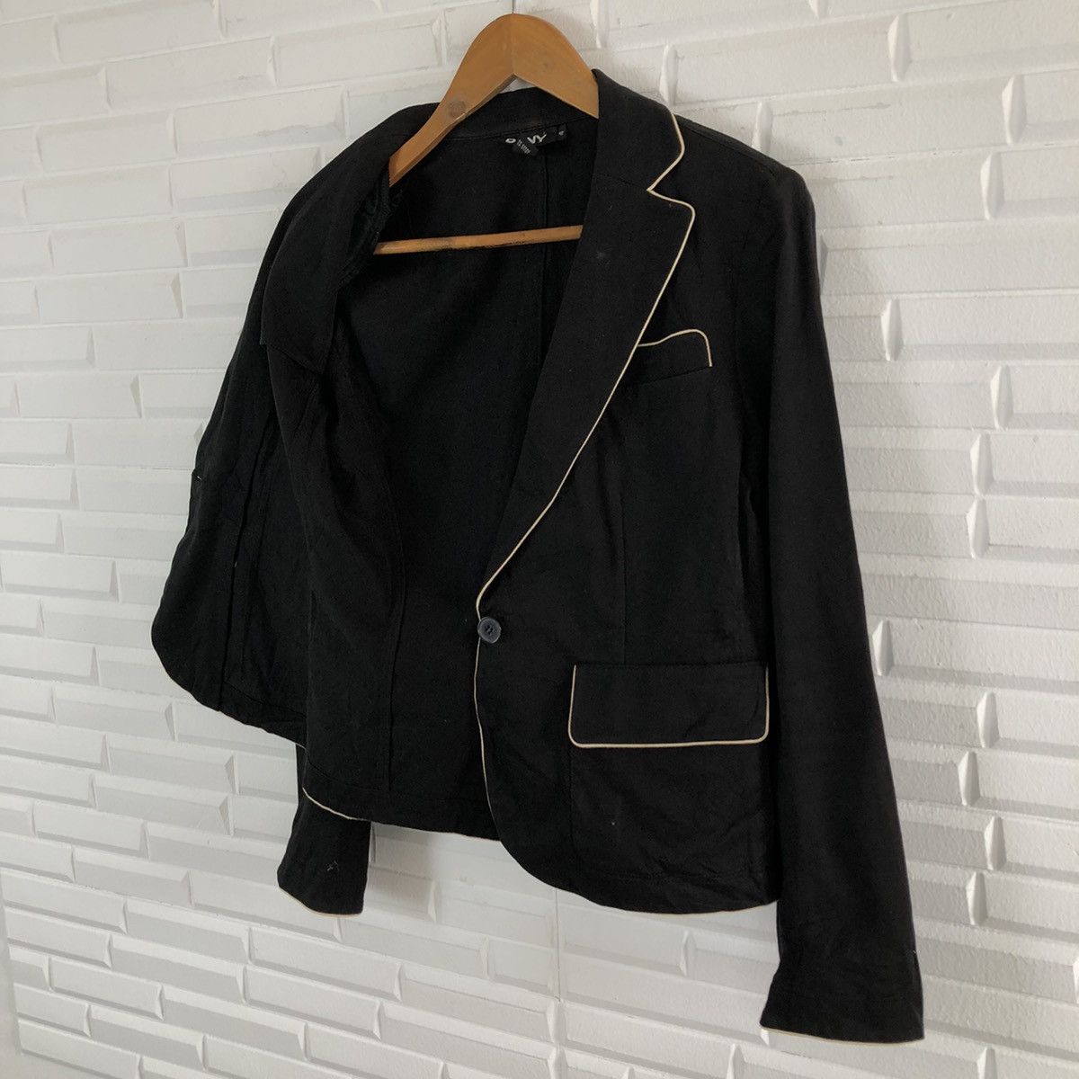 DKNY CROPPED JACKET RARE DESIGN DKNY Size US M / EU 48-50 / 2 - 8 Thumbnail