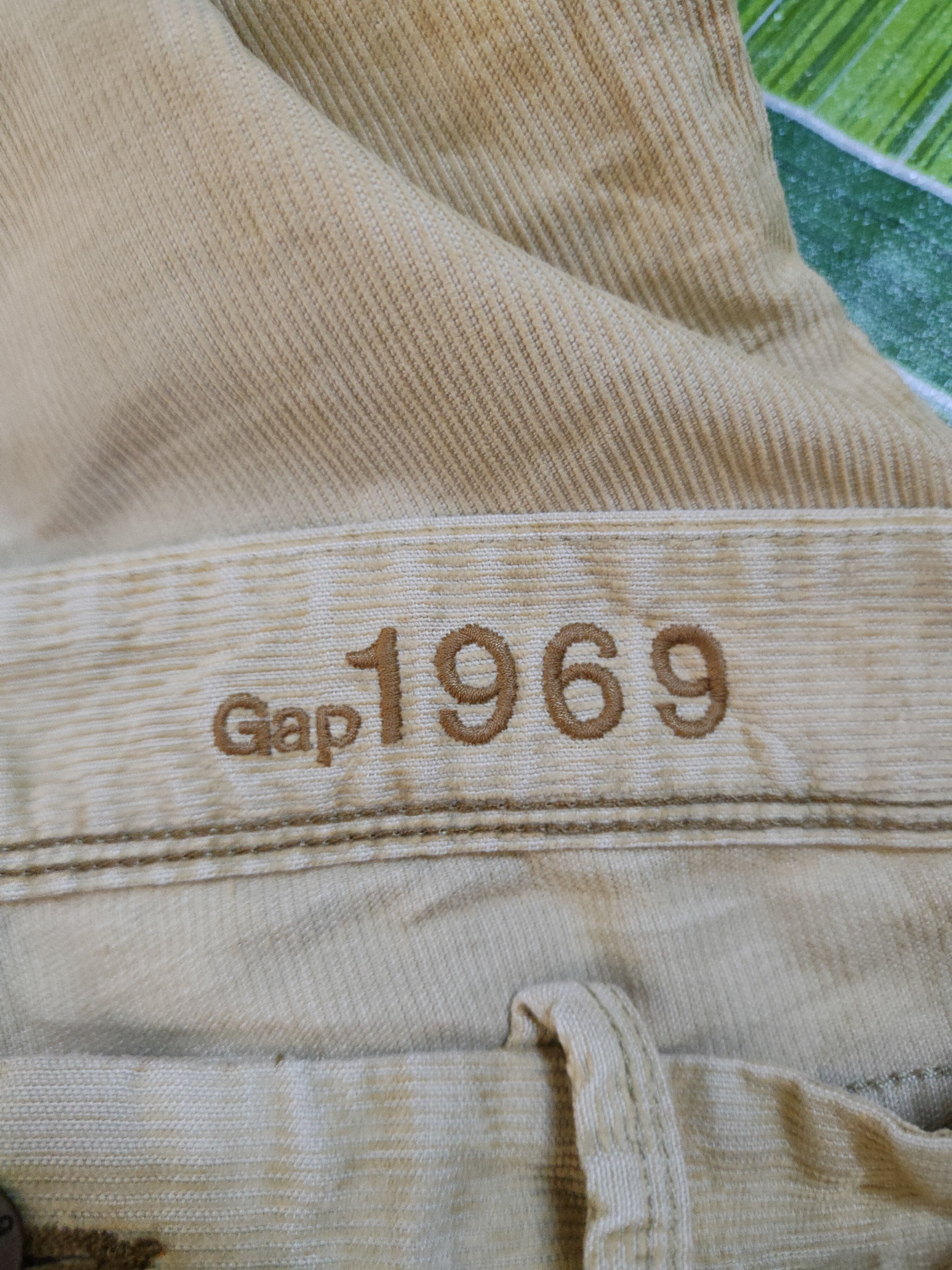 Gap Gap 1969 Light Brown Corduroy Pants #S745 Size US 34 / EU 50 - 15 Thumbnail