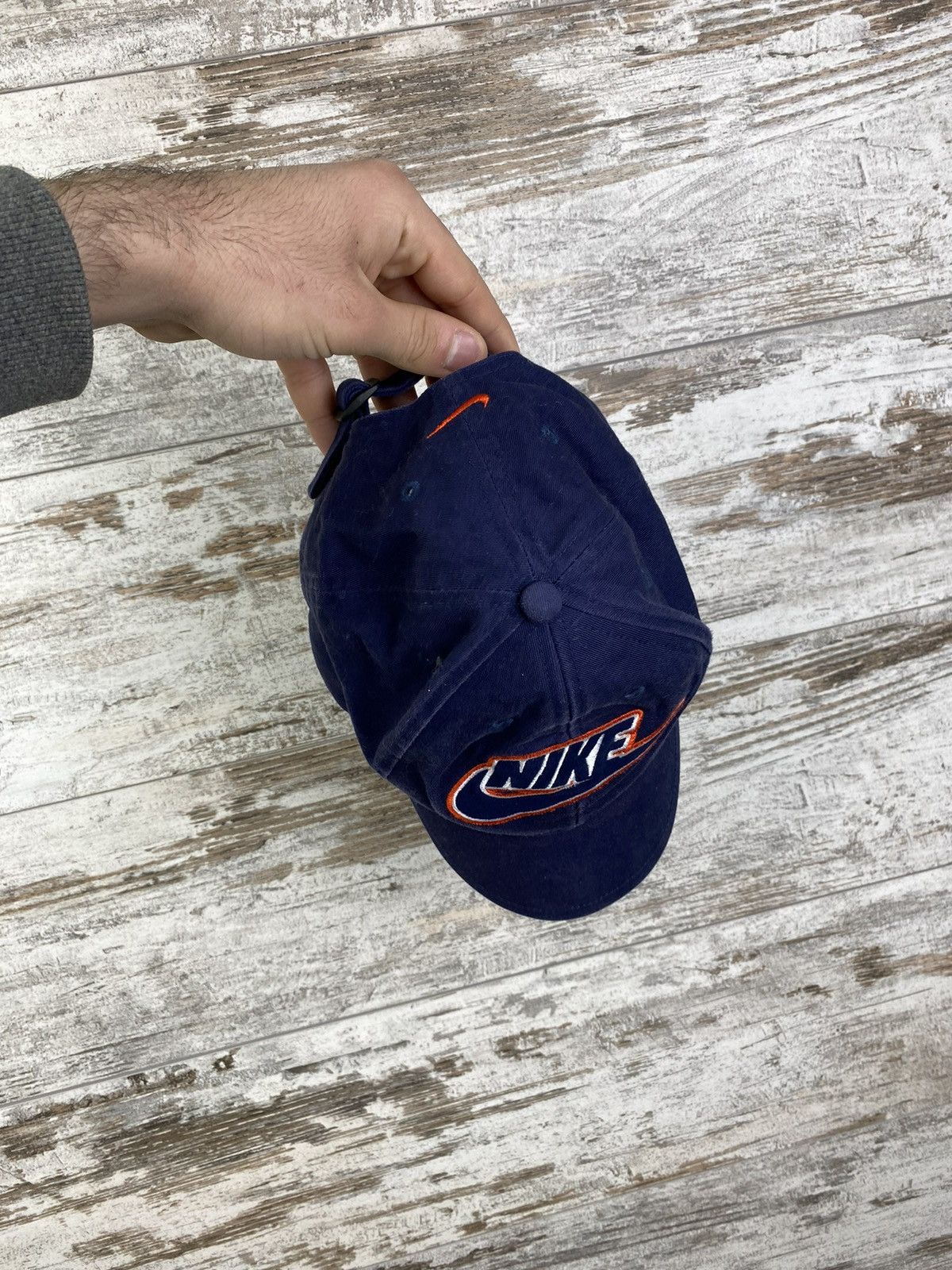 Nike × Vintage Mens Vintage Nike swoosh Cap big logo streetwear rare y2k tn Size ONE SIZE - 5 Thumbnail