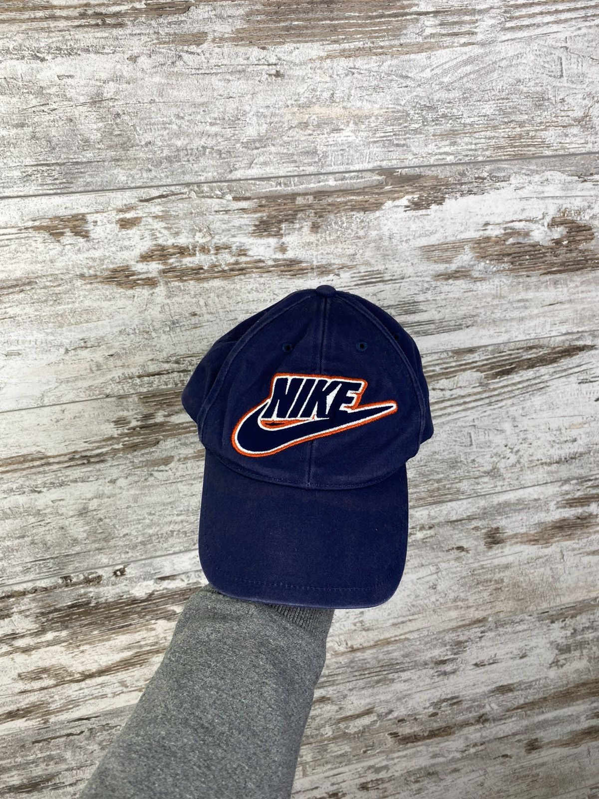 Nike × Vintage Mens Vintage Nike swoosh Cap big logo streetwear rare y2k tn Size ONE SIZE - 1 Thumbnail