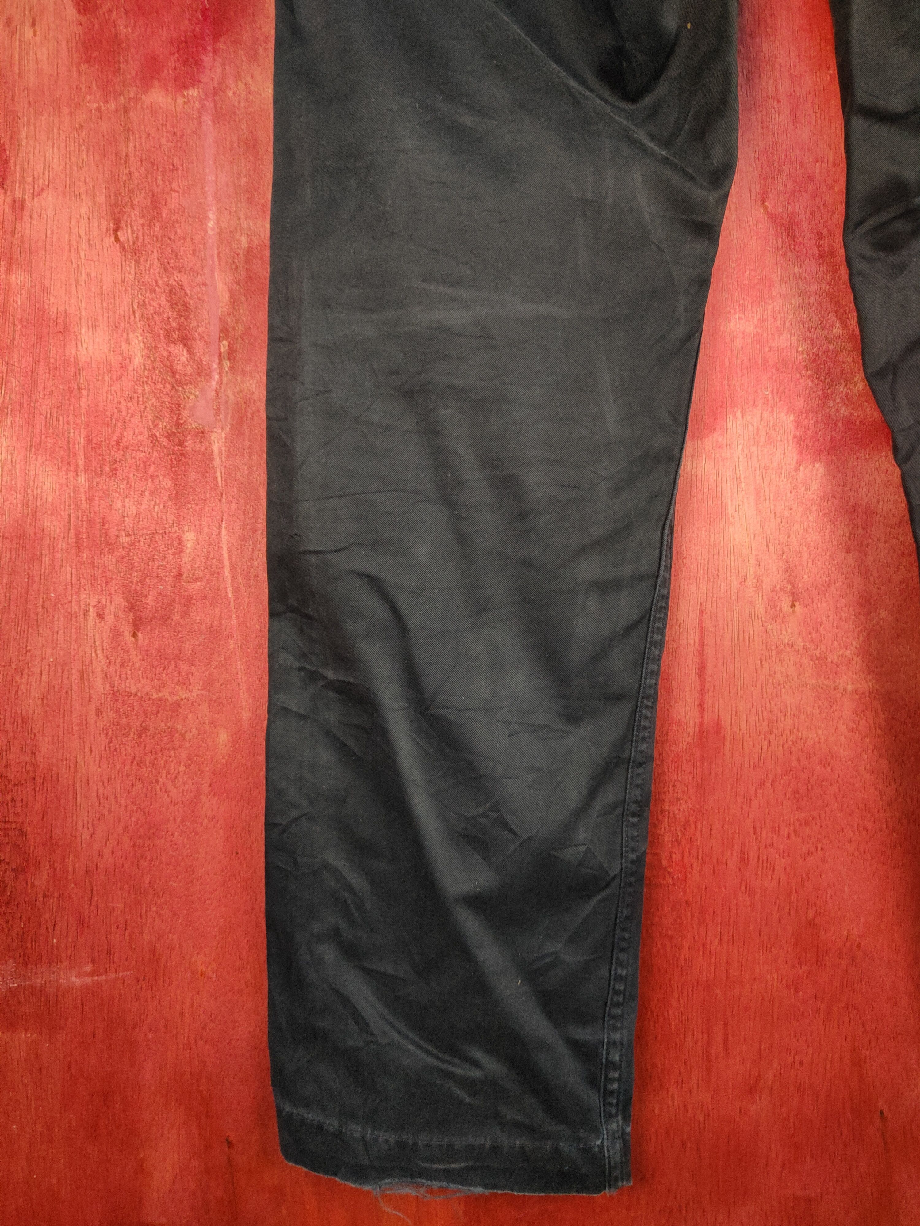 Japanese Brand × Uniqlo Uniqlo Black faded Casual Pants #S773 Size US 32 / EU 48 - 9 Thumbnail