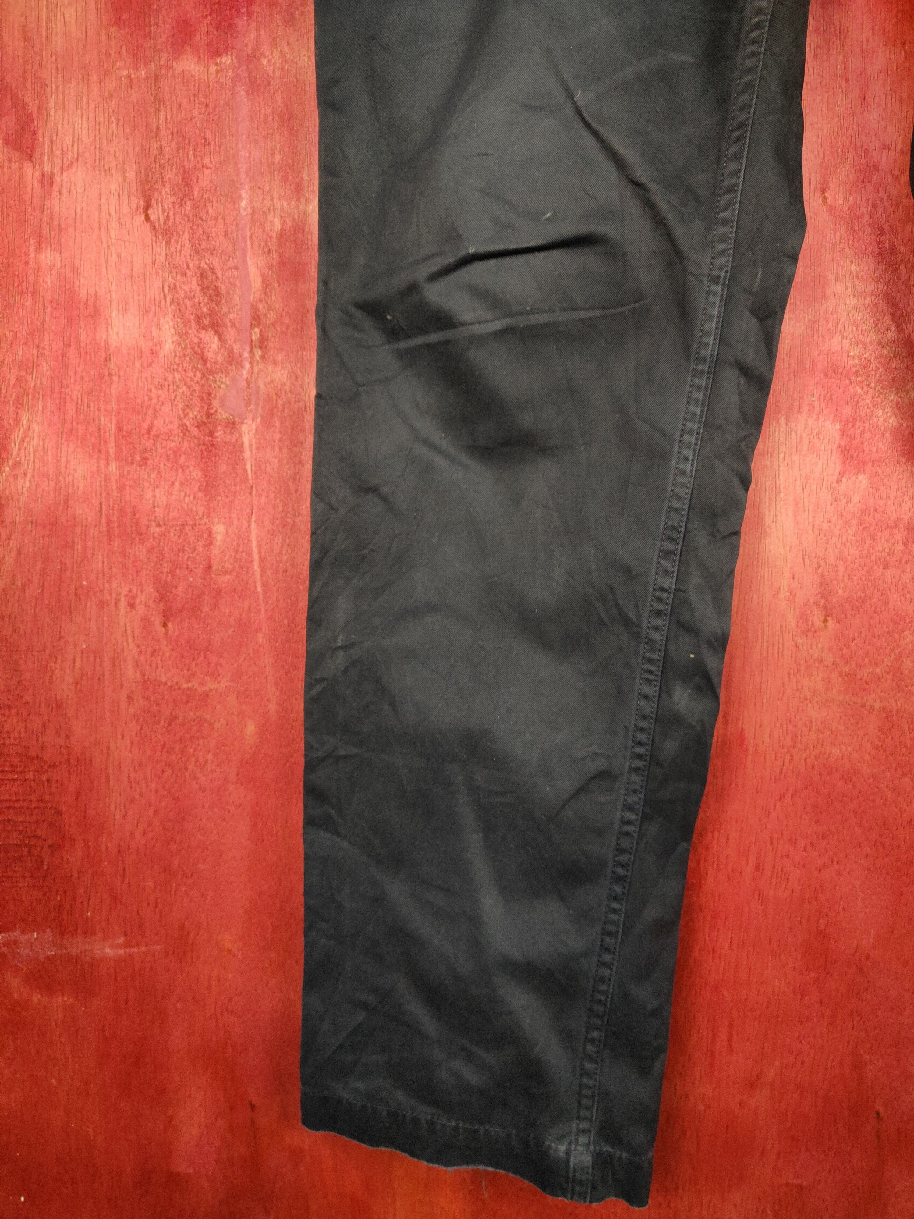Japanese Brand × Uniqlo Uniqlo Black faded Casual Pants #S773 Size US 32 / EU 48 - 4 Thumbnail