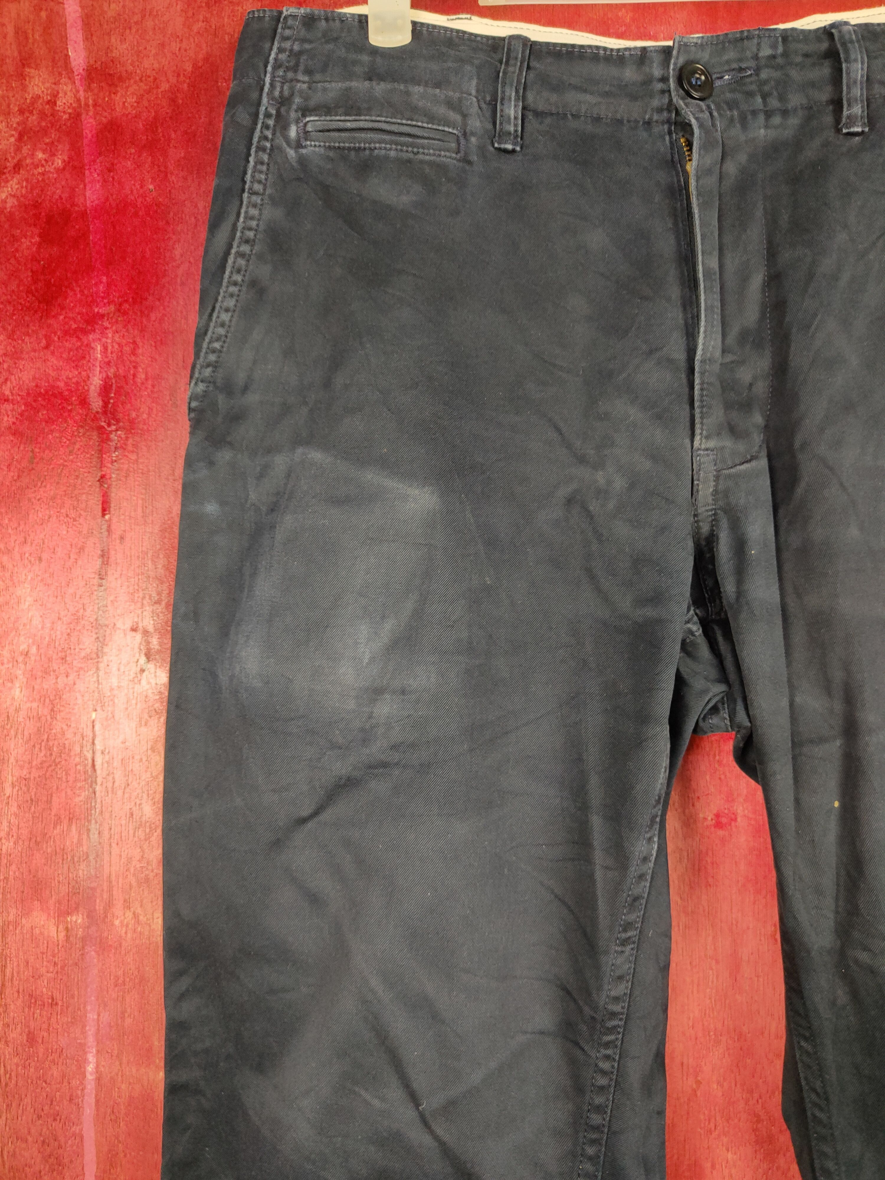Japanese Brand × Uniqlo Uniqlo Black faded Casual Pants #S773 Size US 32 / EU 48 - 3 Thumbnail