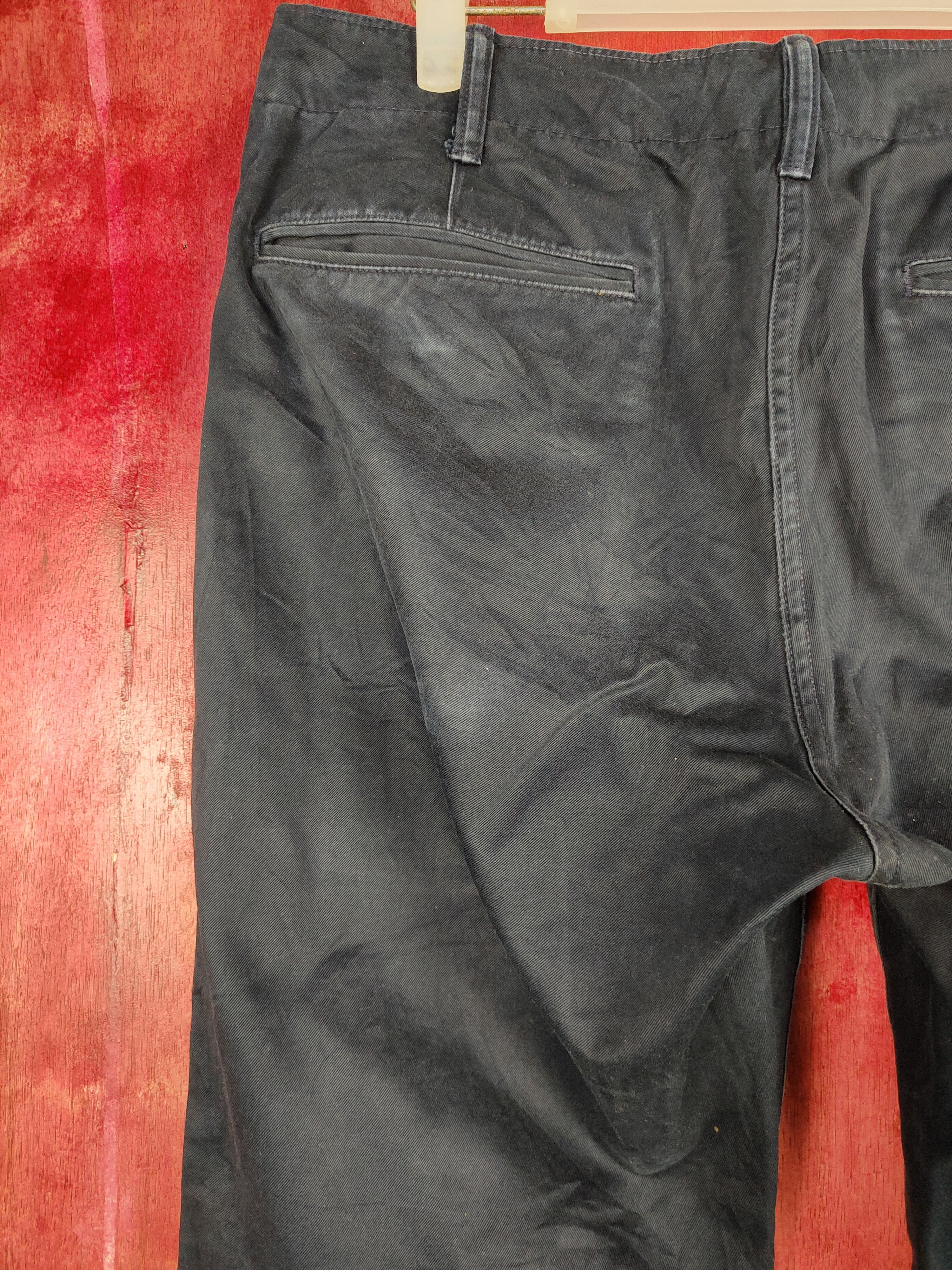 Japanese Brand × Uniqlo Uniqlo Black faded Casual Pants #S773 Size US 32 / EU 48 - 8 Thumbnail