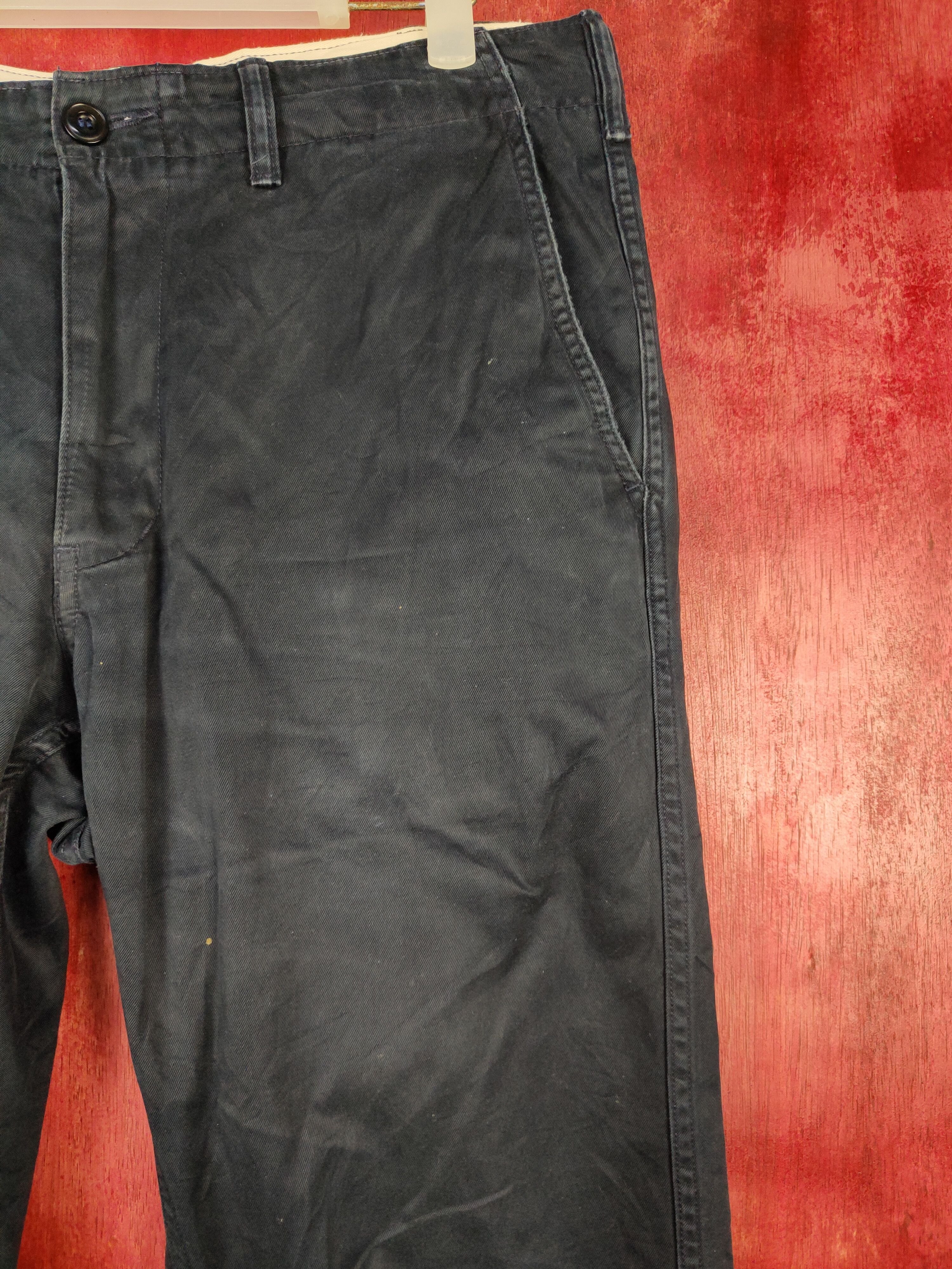Japanese Brand × Uniqlo Uniqlo Black faded Casual Pants #S773 Size US 32 / EU 48 - 5 Thumbnail