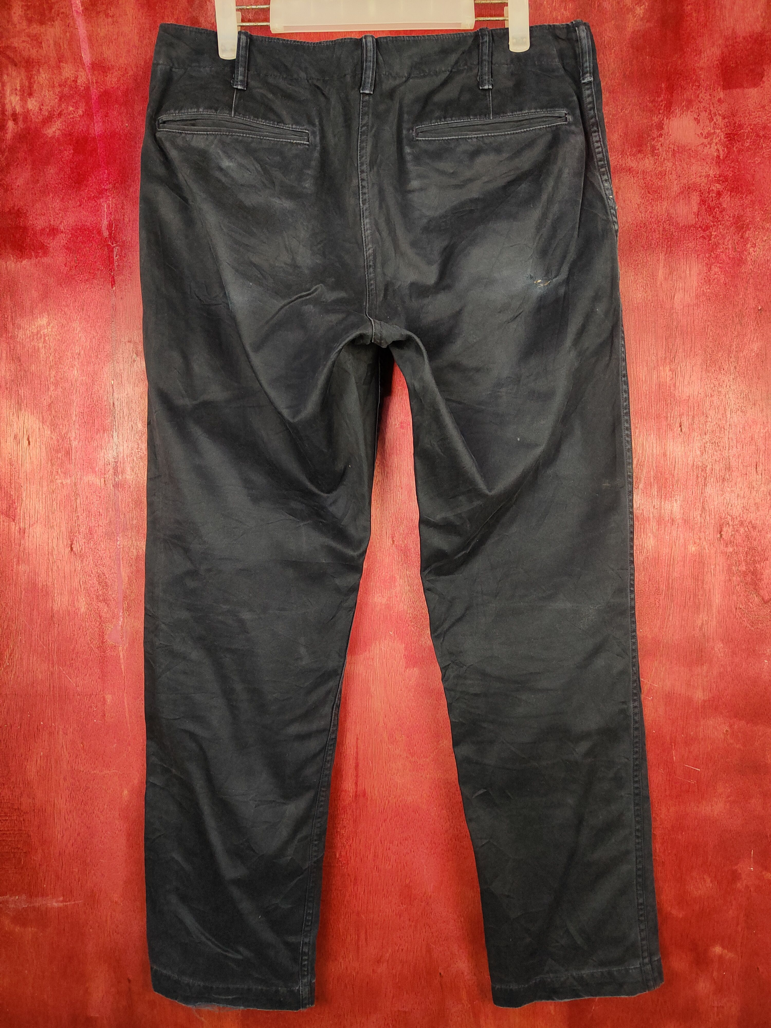 Japanese Brand × Uniqlo Uniqlo Black faded Casual Pants #S773 Size US 32 / EU 48 - 7 Thumbnail