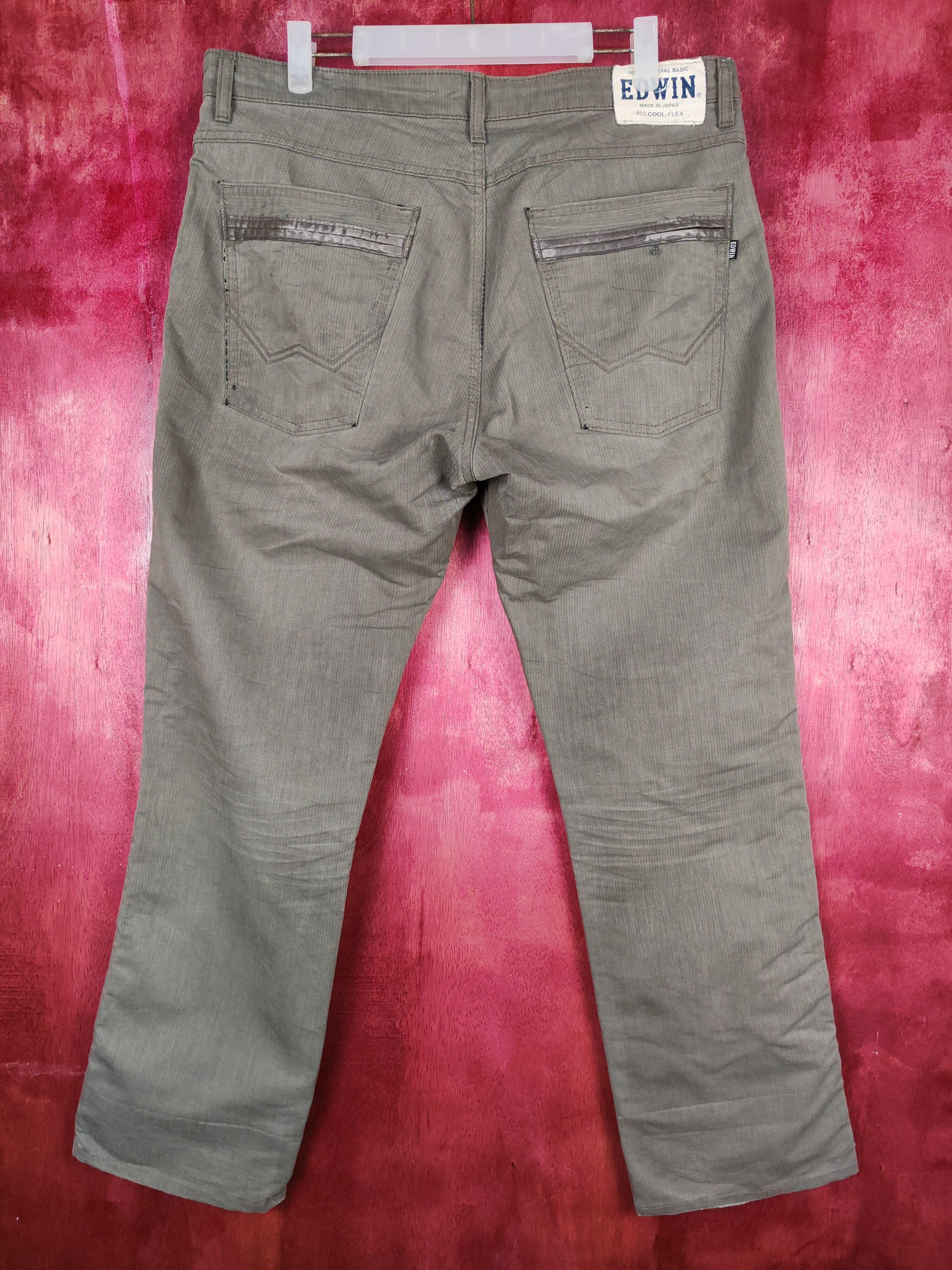 Edwin Edwin Dark Gray cargo Denim Pants #S768 Size US 36 / EU 52 - 7 Thumbnail