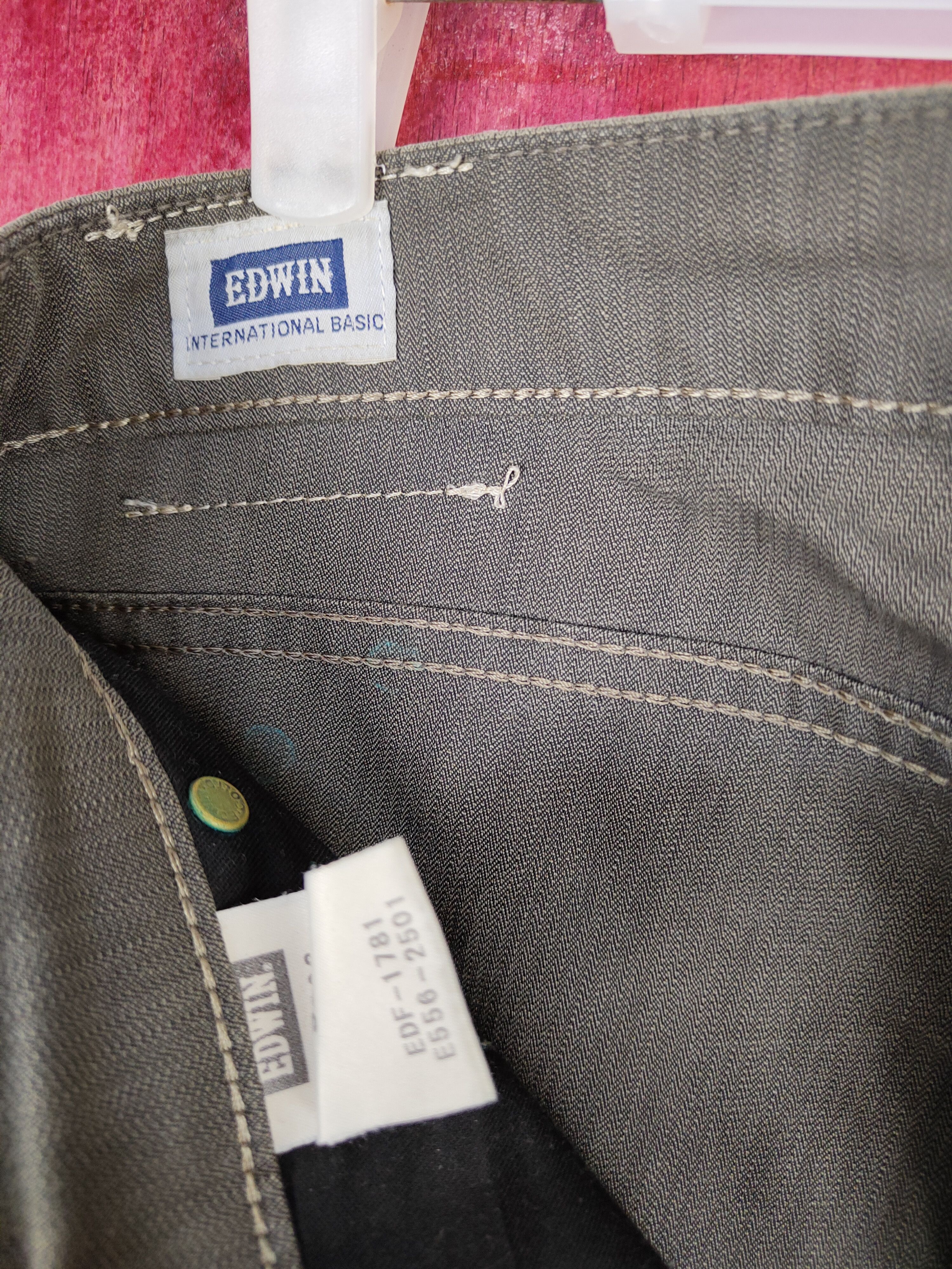 Edwin Edwin Dark Gray cargo Denim Pants #S768 Size US 36 / EU 52 - 15 Thumbnail