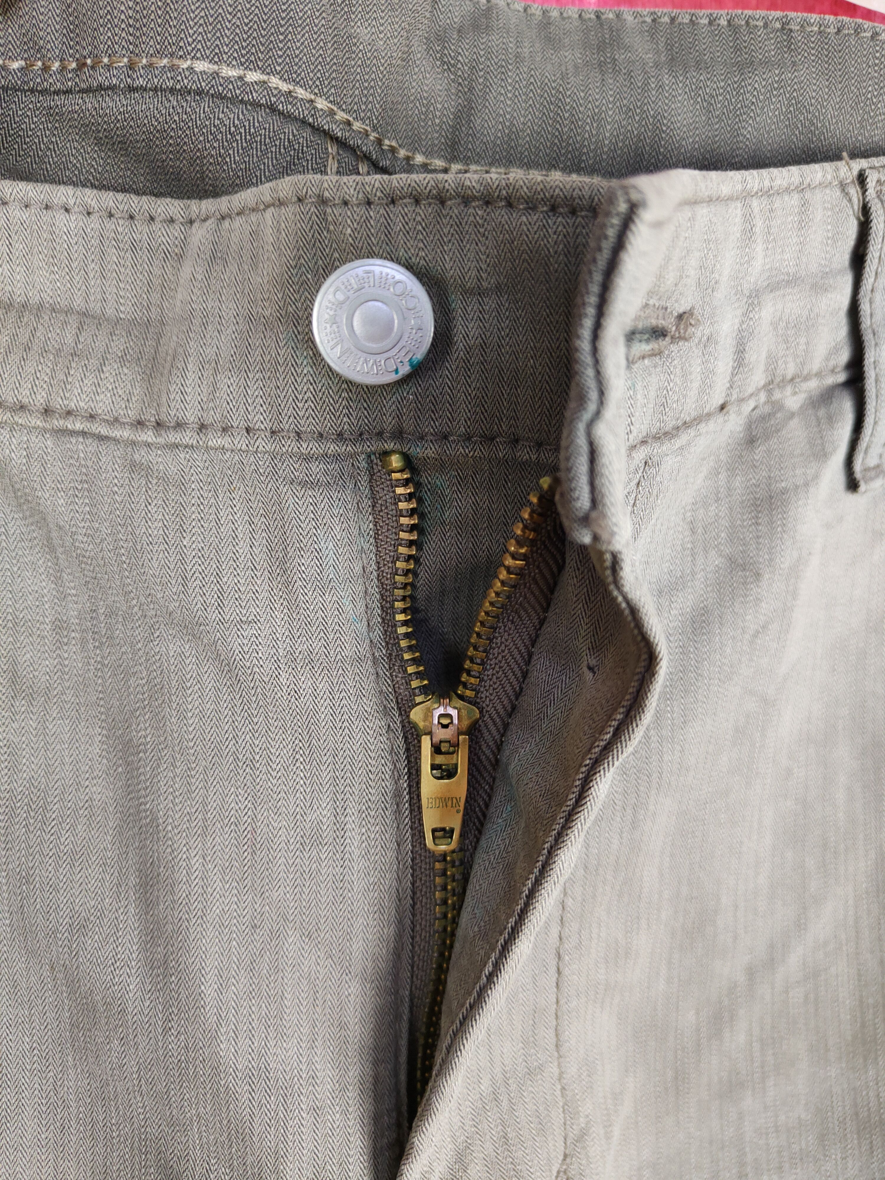 Edwin Edwin Dark Gray cargo Denim Pants #S768 Size US 36 / EU 52 - 16 Thumbnail