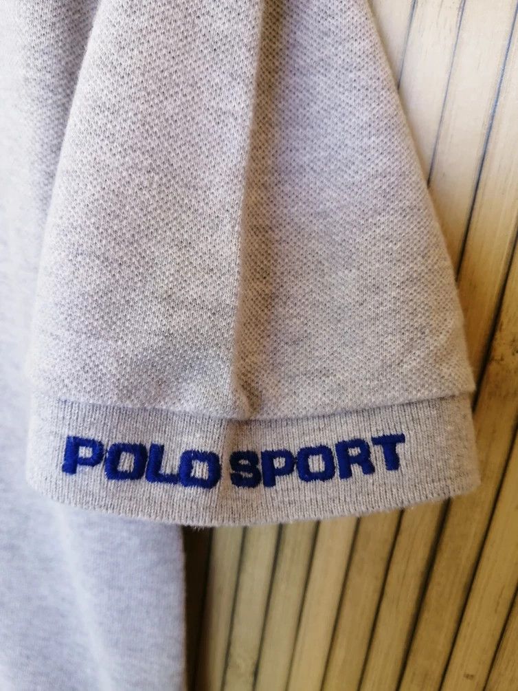 Polo Ralph Lauren Vintage POLO SPORT Spellout Polo Shirt Size US M / EU 48-50 / 2 - 2 Thumbnail