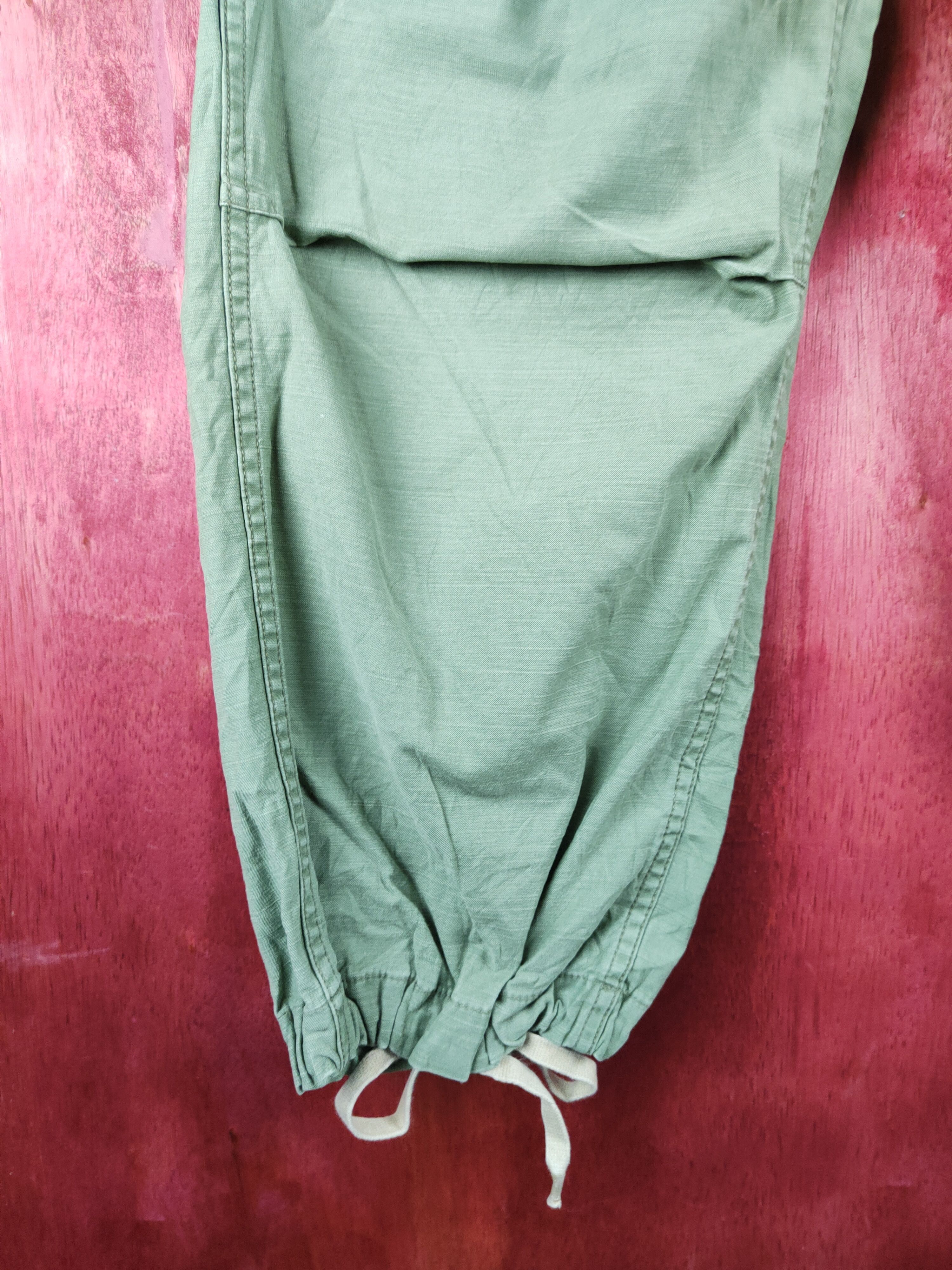 Japanese Brand Japan vintage ripped Light Green Tactical Cargo Pants #S724 Size US 28 / EU 44 - 5 Thumbnail