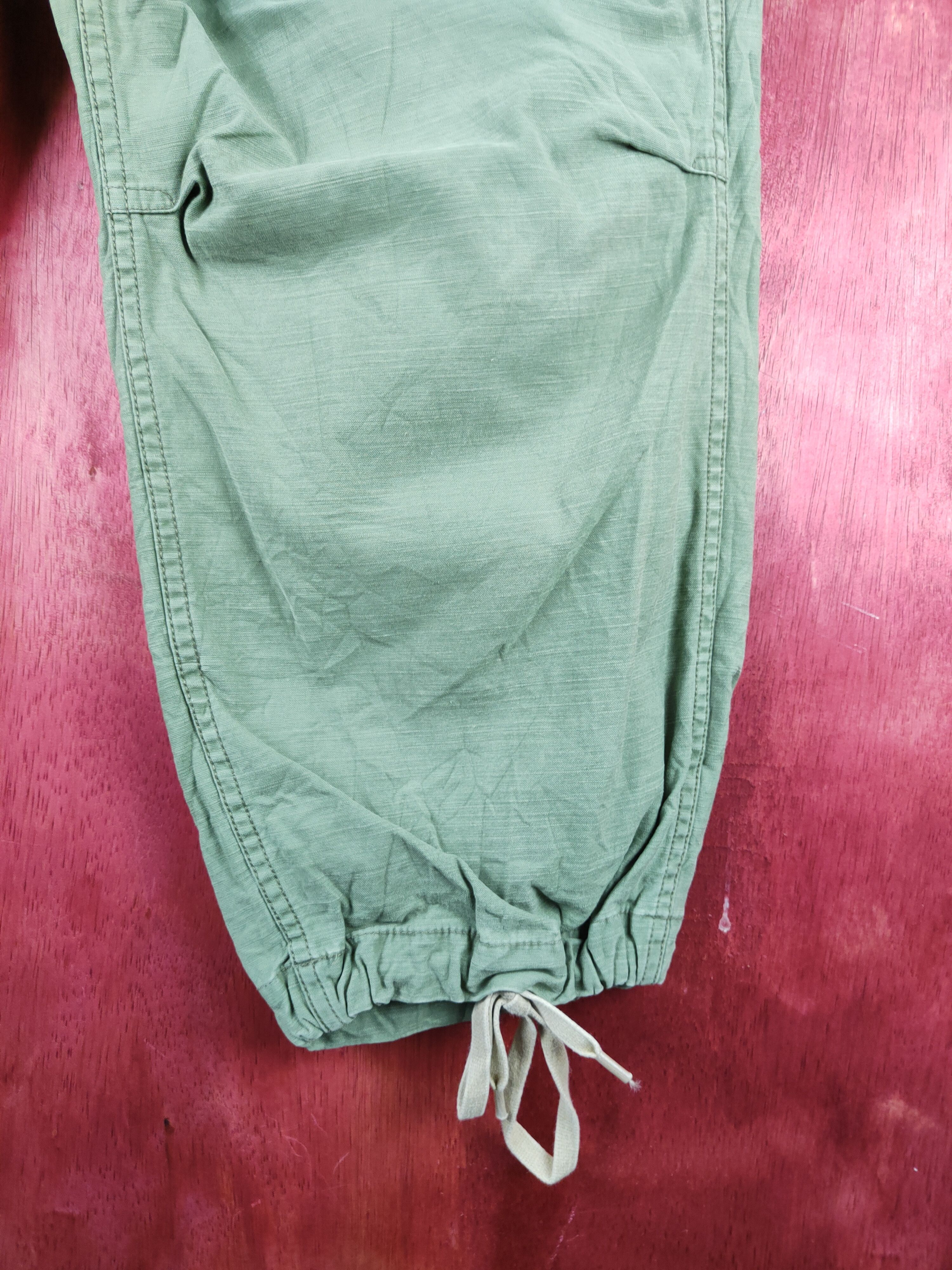 Japanese Brand Japan vintage ripped Light Green Tactical Cargo Pants #S724 Size US 28 / EU 44 - 7 Thumbnail