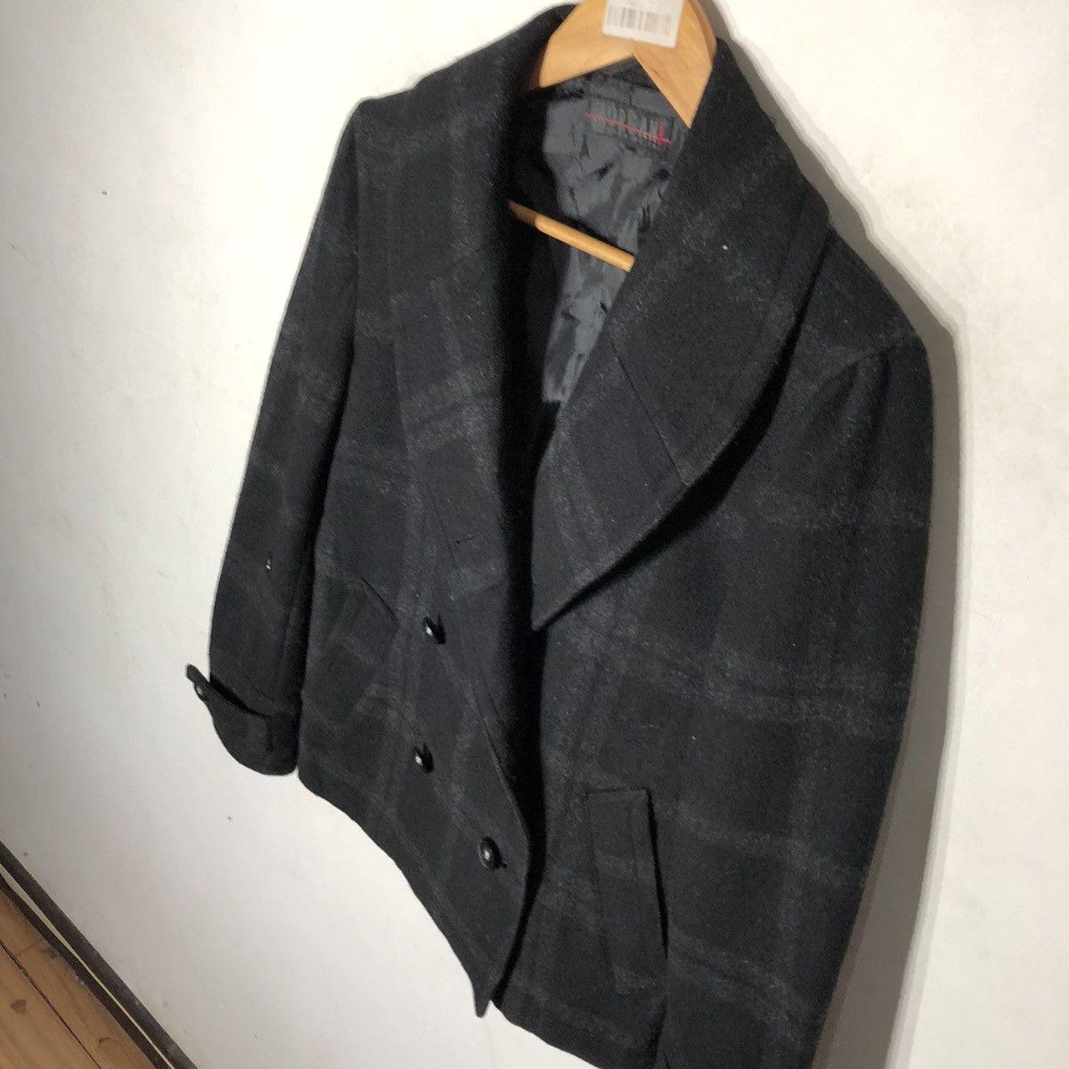 Japanese Brand MORGAN HOMME JACKET TARTAN DESIGN Size US M / EU 48-50 / 2 - 3 Thumbnail