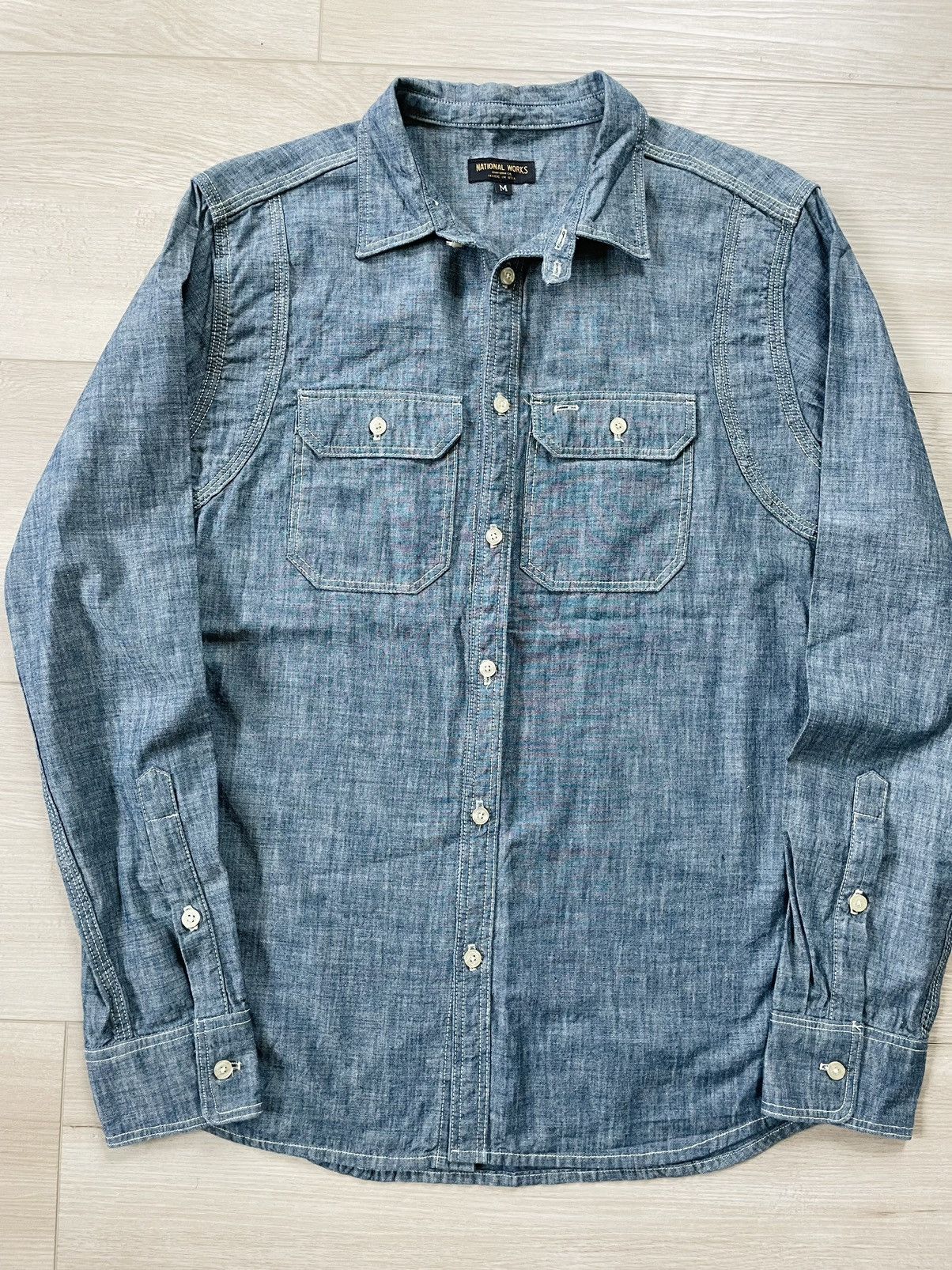 Rogue Territory National Works Heritage Chambray Work Shirt General ...