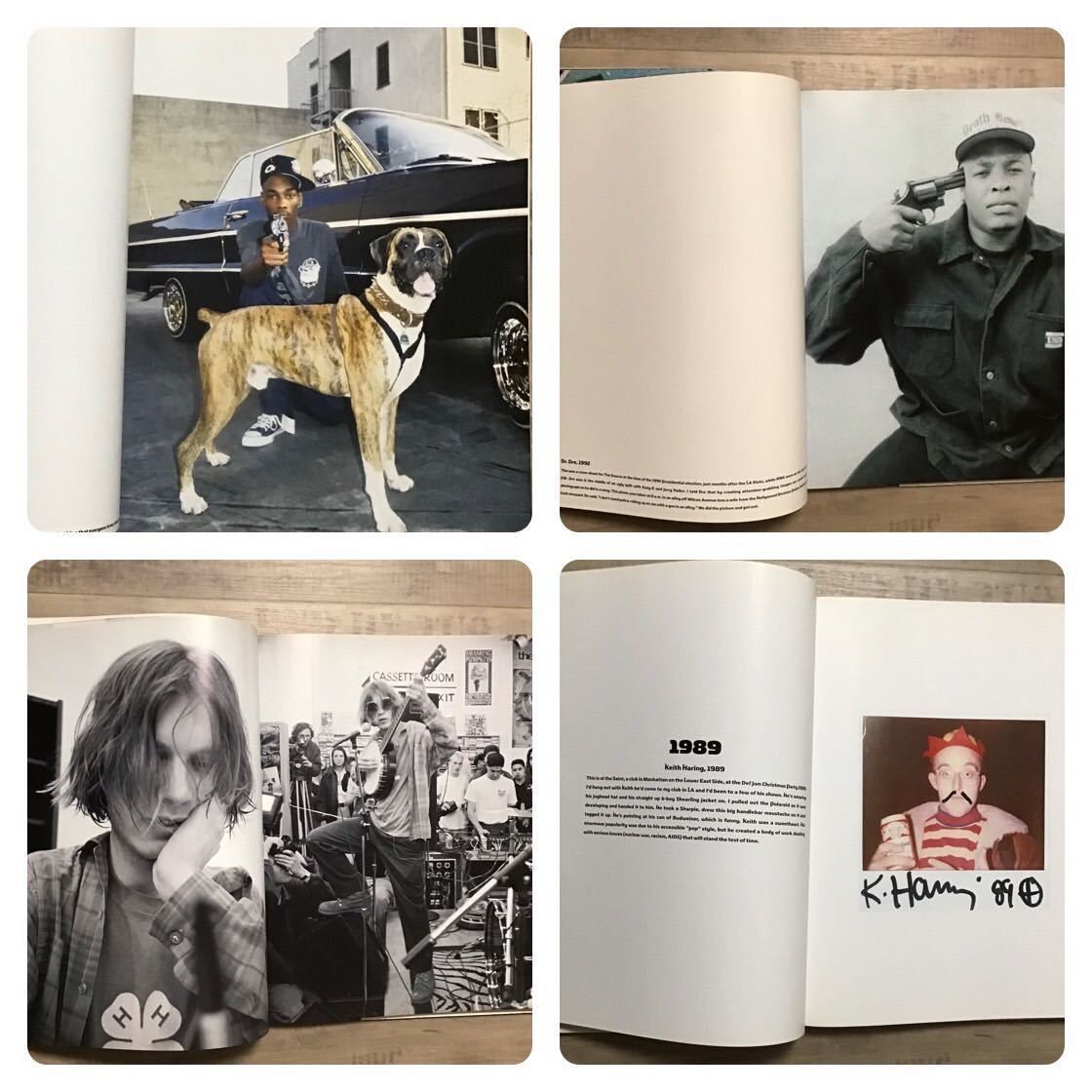 Bape × Futura BAPE Shawn Mortensen Photo Book 2PAC Futura Biggie Size ONE SIZE - 8 Thumbnail