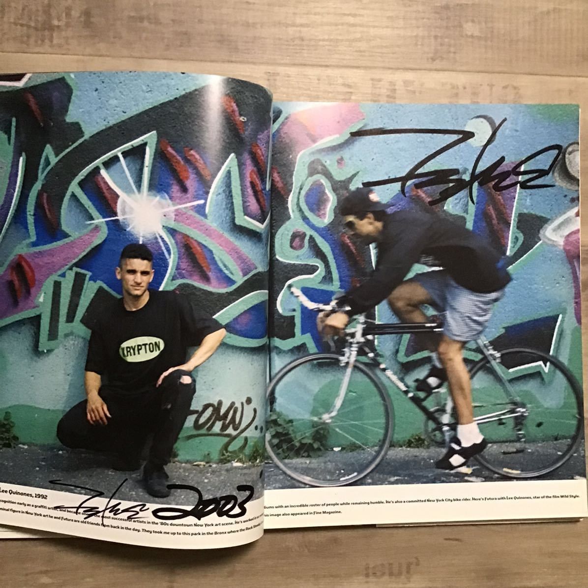 Bape × Futura BAPE Shawn Mortensen Photo Book 2PAC Futura Biggie Size ONE SIZE - 4 Thumbnail