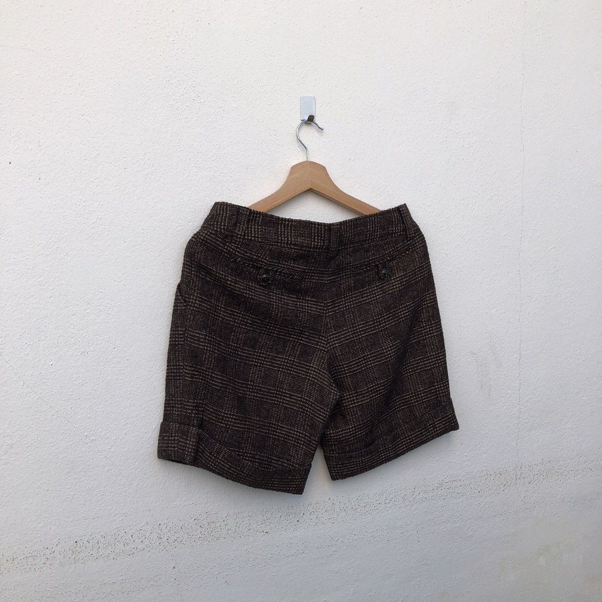 Japanese Brand COUP DE CHANCE WOOL SHORT PANTS NICE DESIGN Size US 30 / EU 46 - 7 Thumbnail