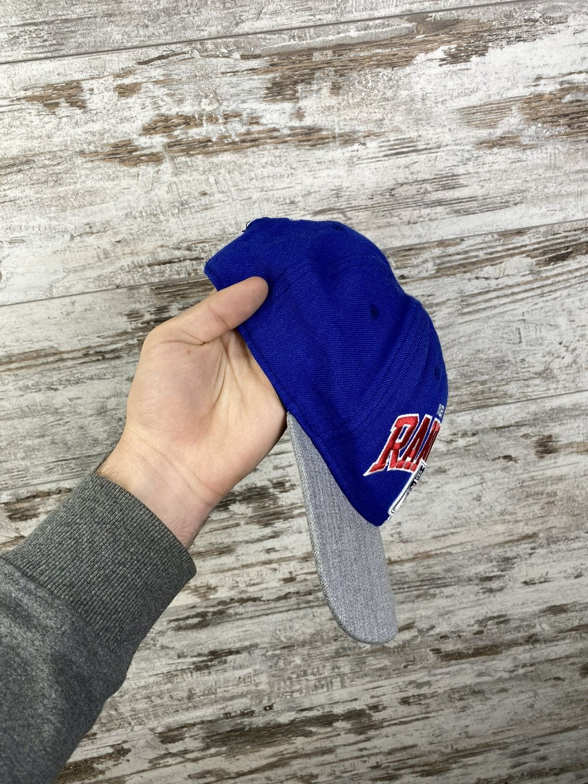 New Era Mens Vintage new era Rangers New York Cap hats NHL Size ONE SIZE - 4 Thumbnail